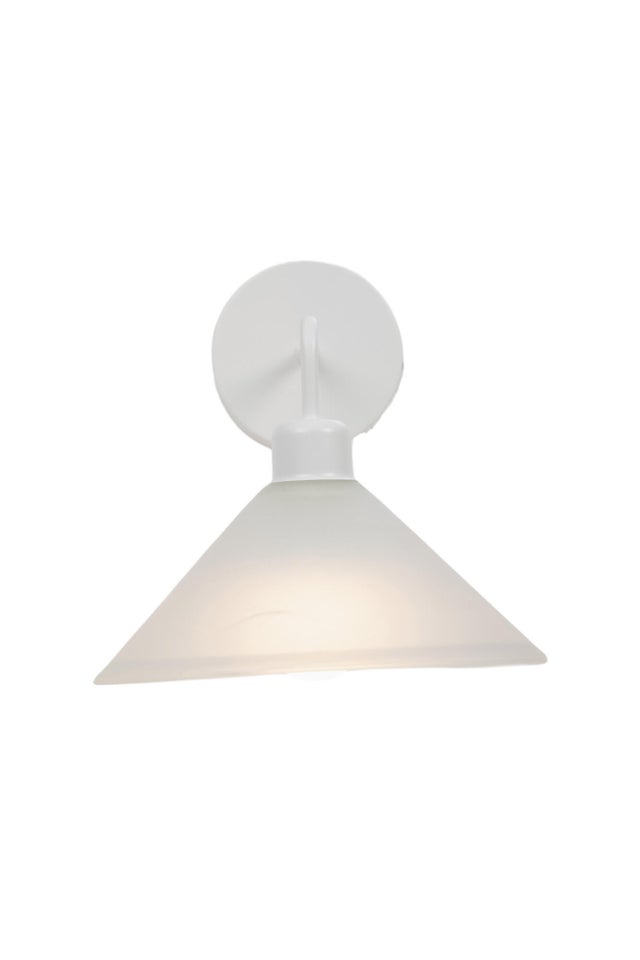 Aplique de pared Arcus con 1 luz E27  de color blanco 