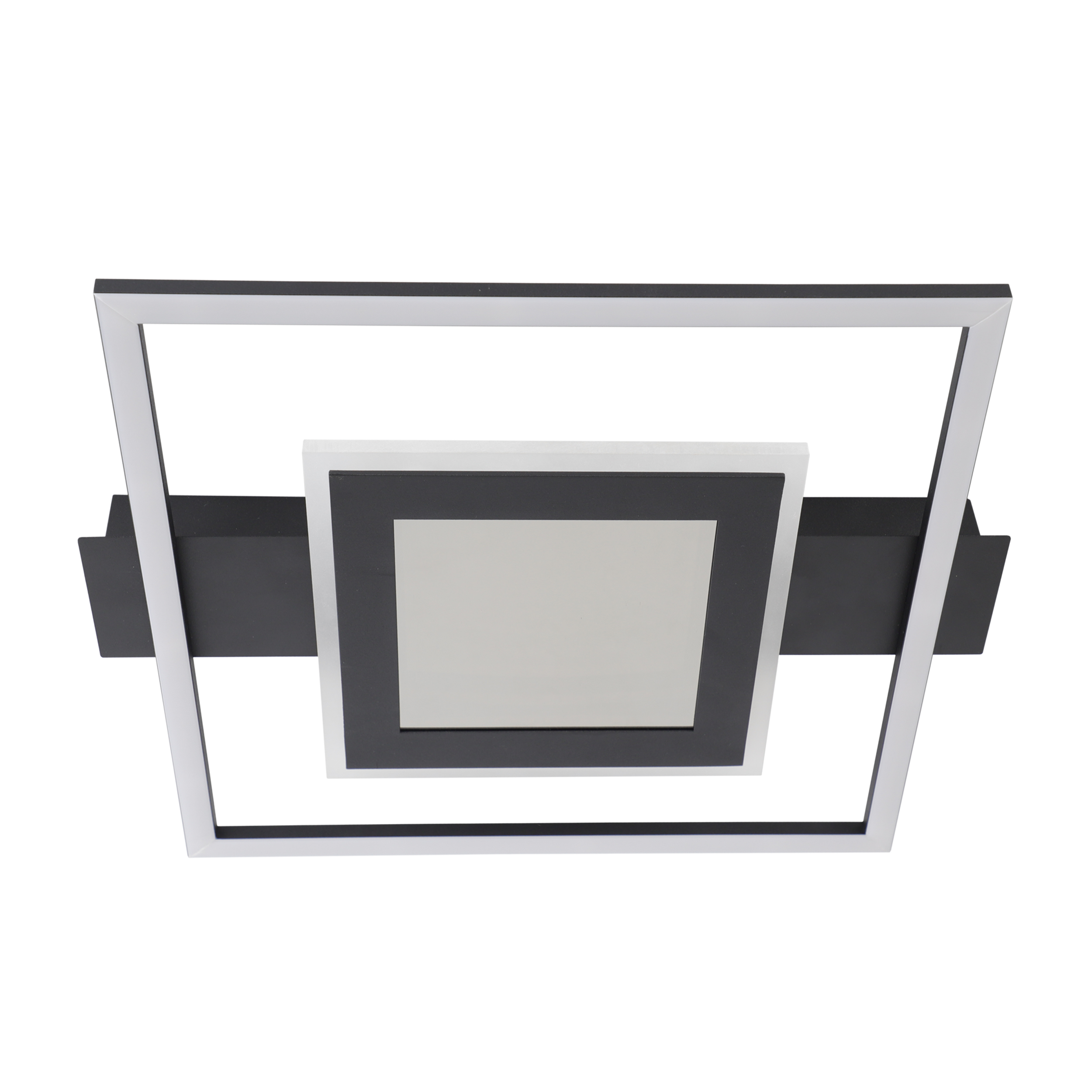 Plafon LED barwa ciepłobiała 3000K i biała 4000K 1430 LM czarny Atenid KANLUX