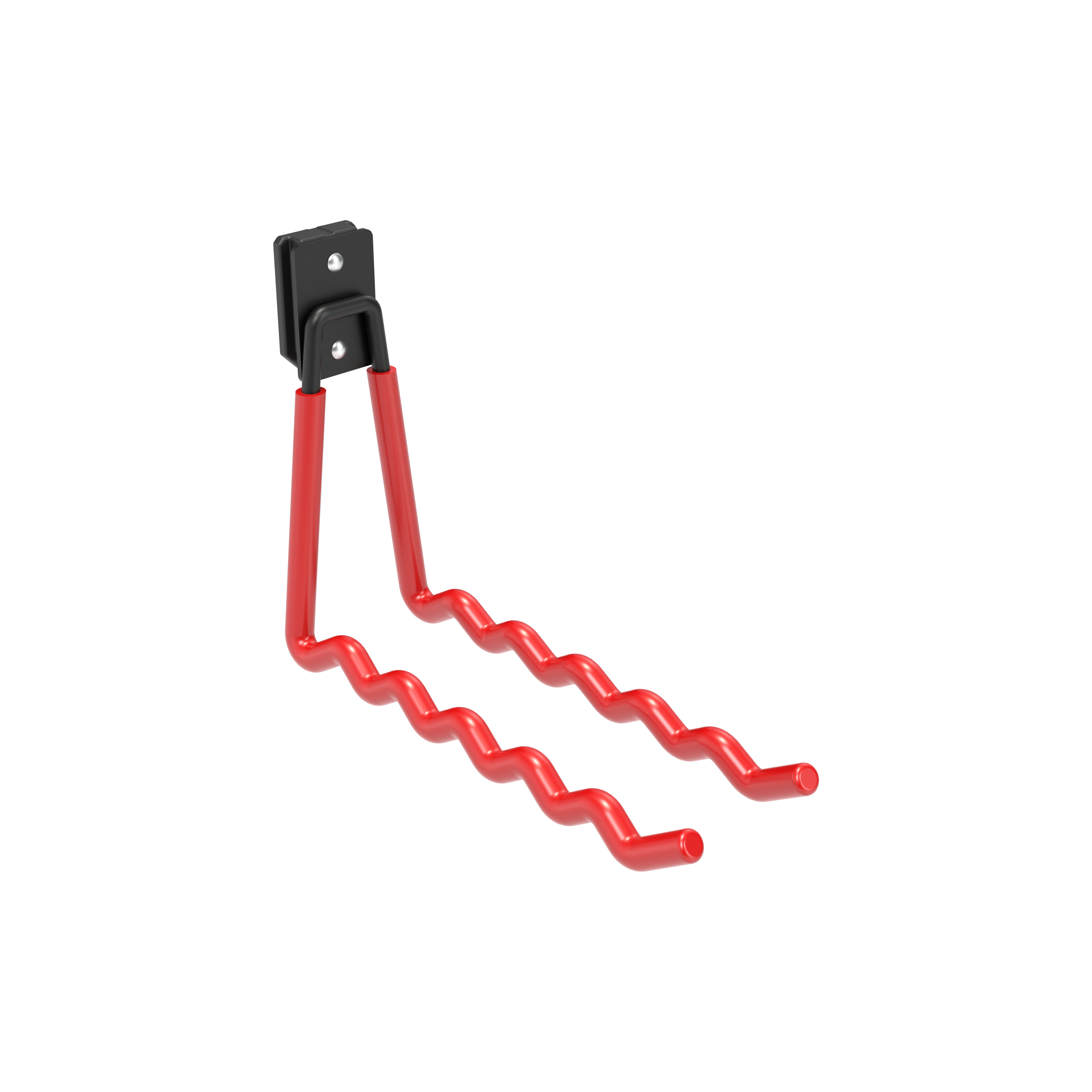 Hak podwójny warsztatowy duży Wavy Qbrick System Custom Hooks
