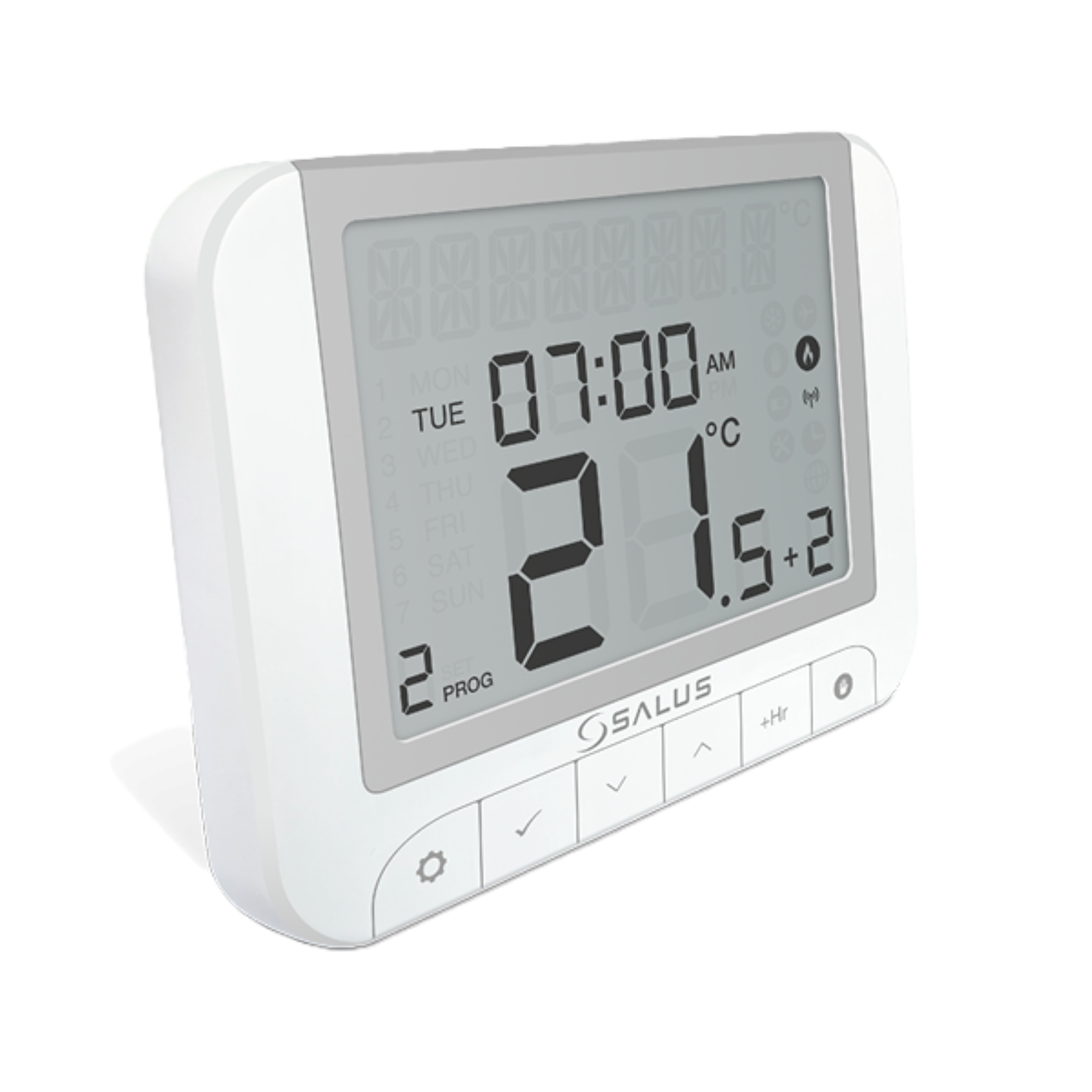 Bezprzewodowy termostat natynkowy RT520RF 1T OpenTherm biały Salus