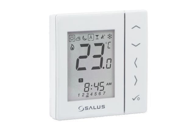 Przewodowy podtynkowy regulator temperatury biały VS30W 1T Salus