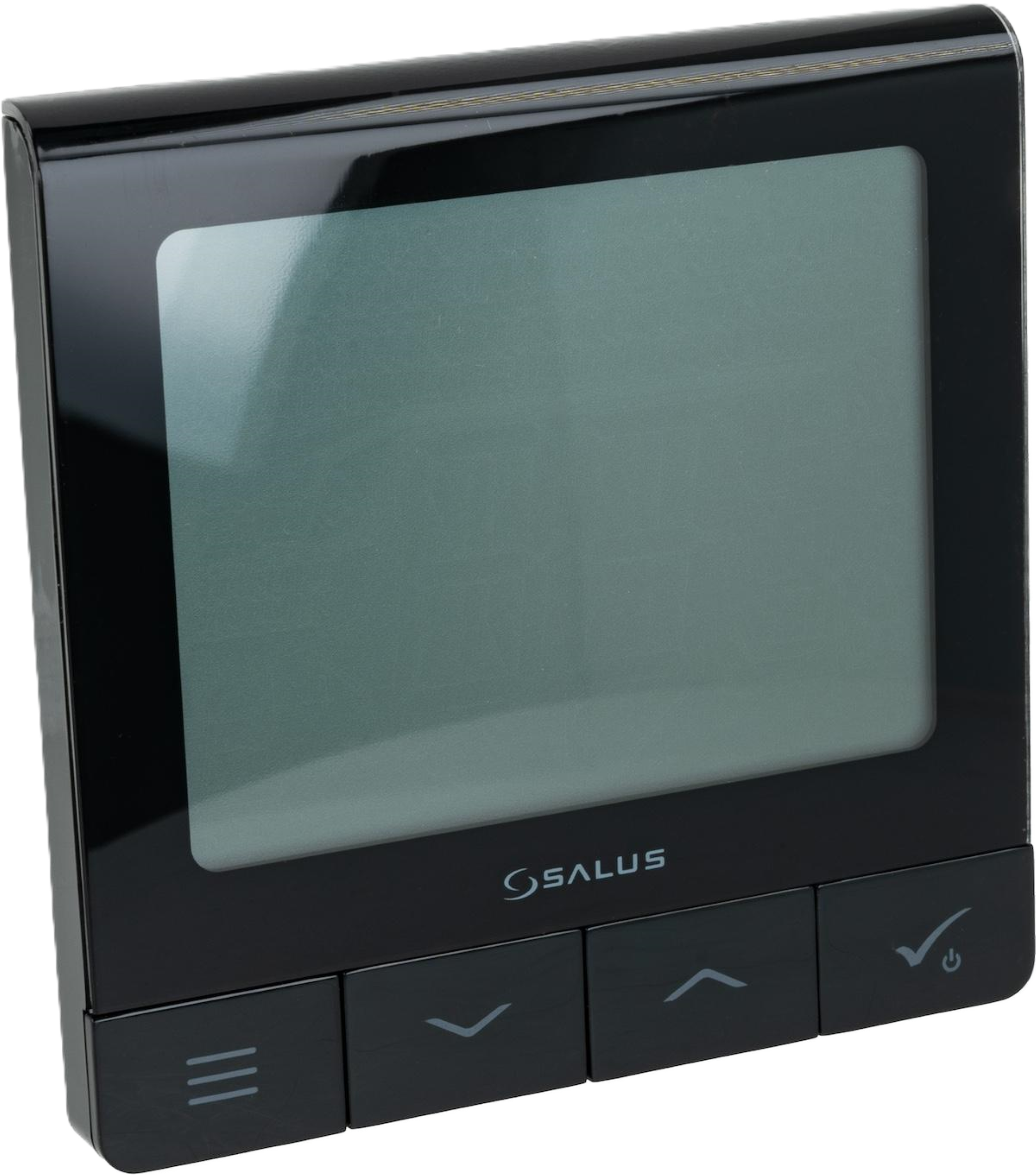 Bezprzewodowy natynkowy regulator temperatury czarny SQ610BRF Salus