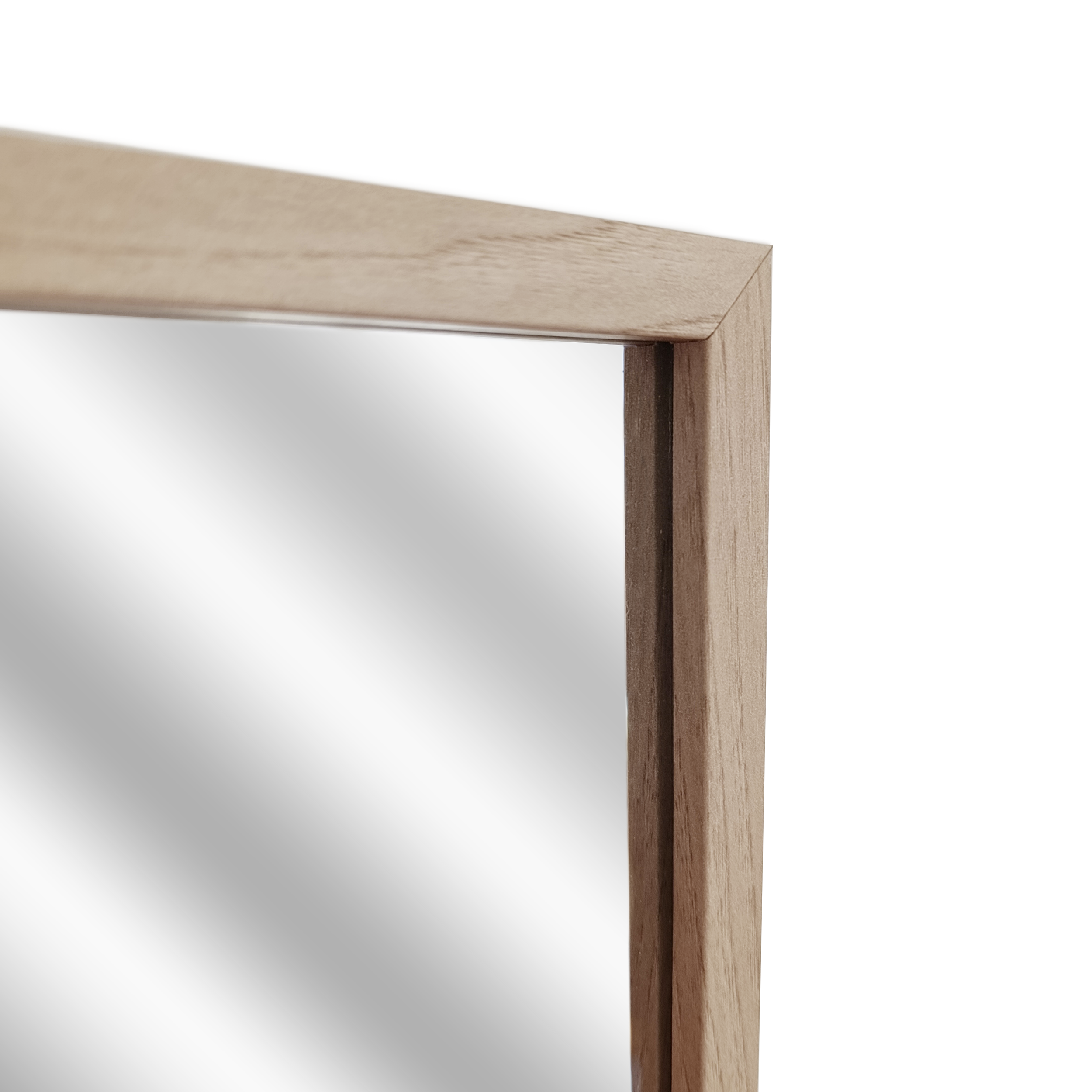 Lustro Loft Lewis Lamele brązowe 60 x 150 cm - 5