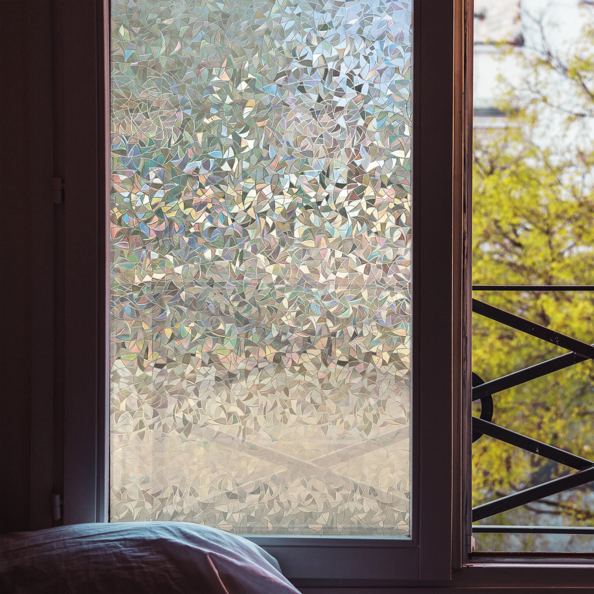 Rolo película para vidro 46cmx1.5m rubí - 4