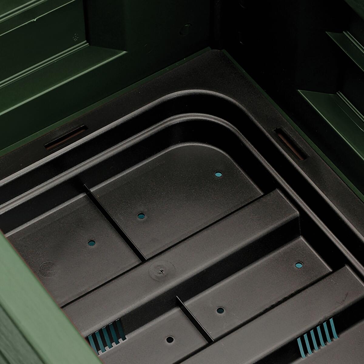 Fioriera STEFANPLAST in polipropilene H 142 x L 43 x P 43 cm - 3