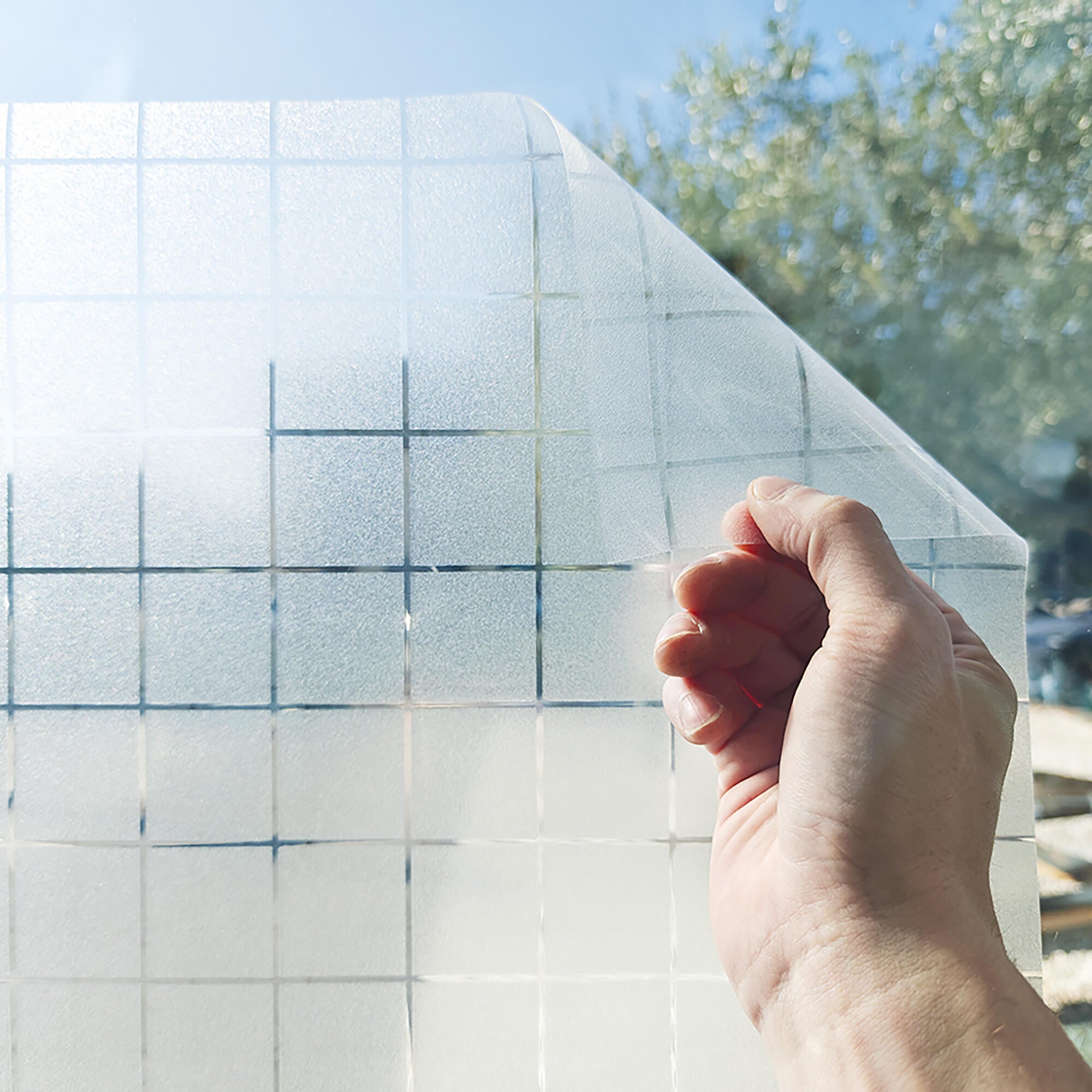 Rolo película para vidro 46cmx1.5m check - 2