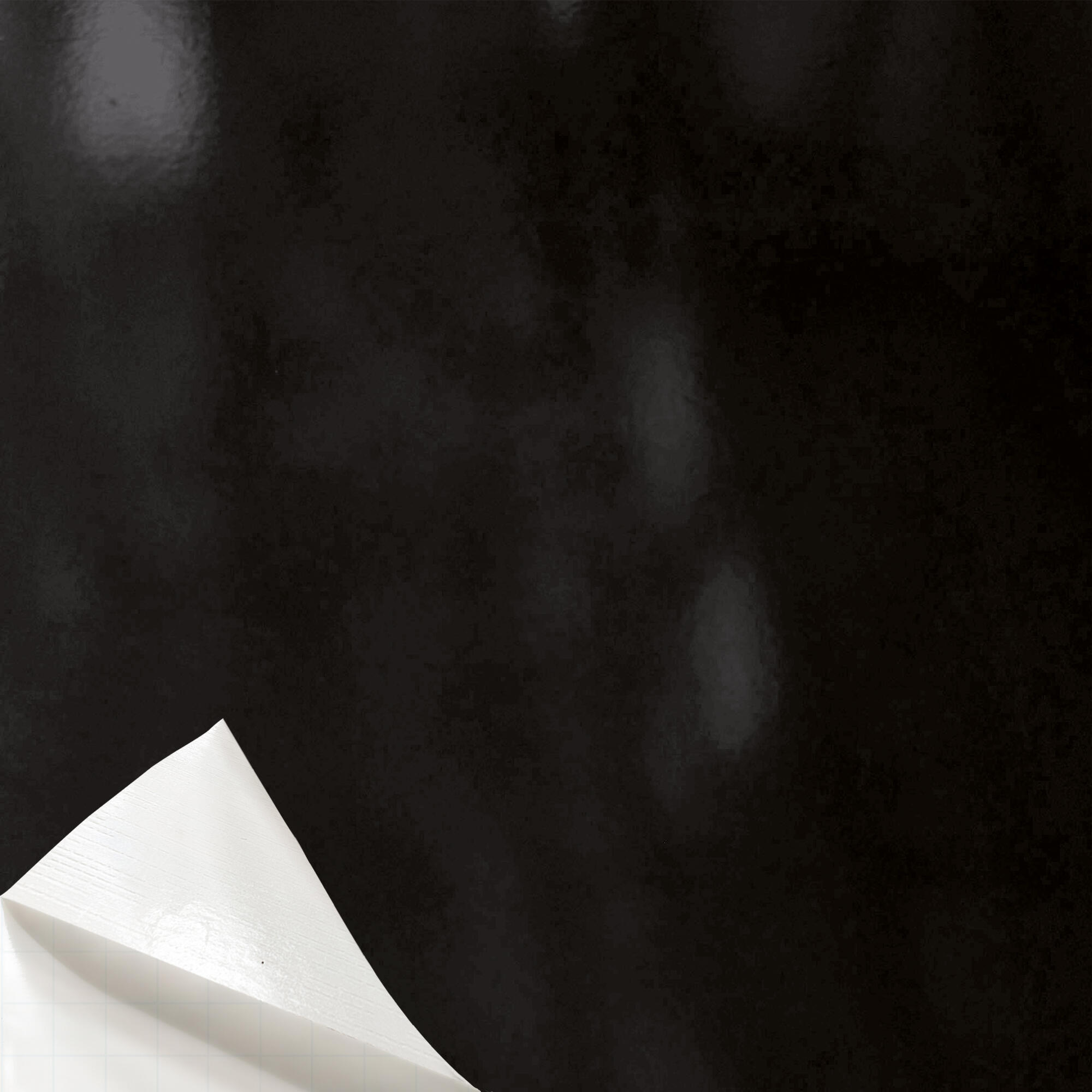 Rolo adesivo BRILHO PRETO - 2