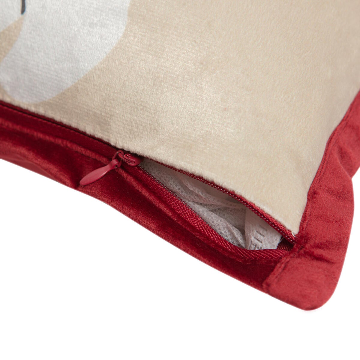 Almofada Christmas dog 30x50cm bege - 5