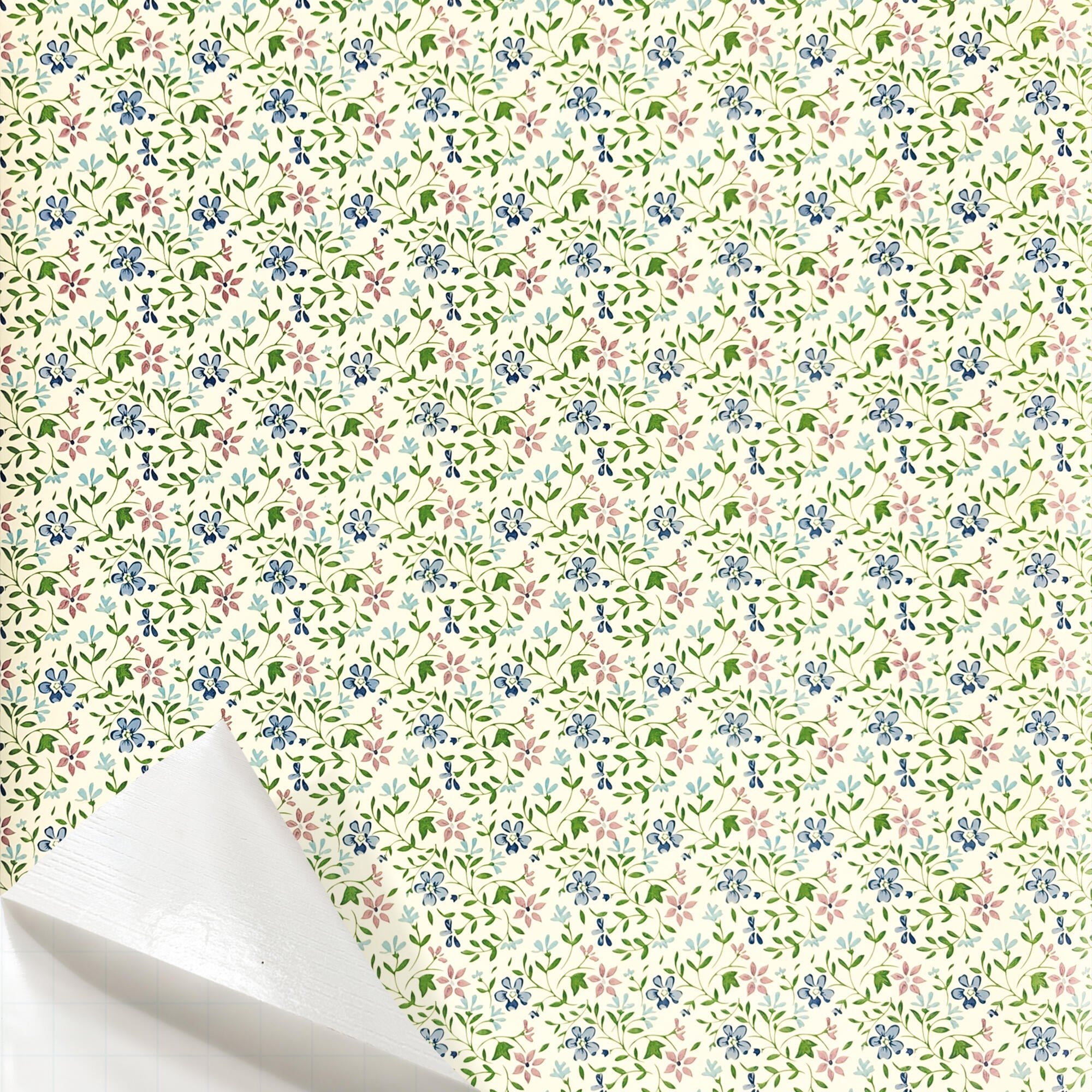 Revestimiento adhesivo mural beige champs de 0.45 x 2m