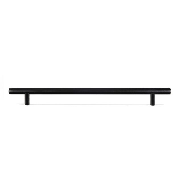 TIRADOR ASA ACERO INOX MOD 891H NEGRO MATE. ENTREPUNTOS 192MM