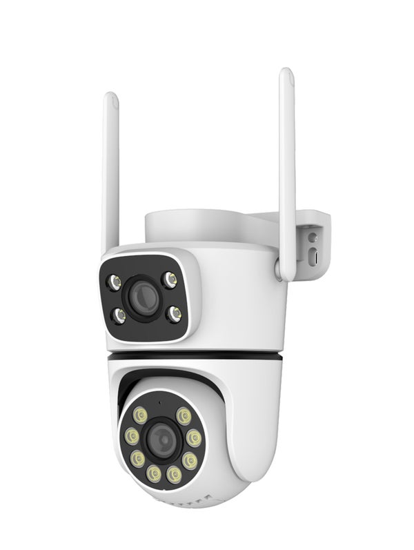 CAMARA IP WIFI EXTERIOR DOBLE LENTE