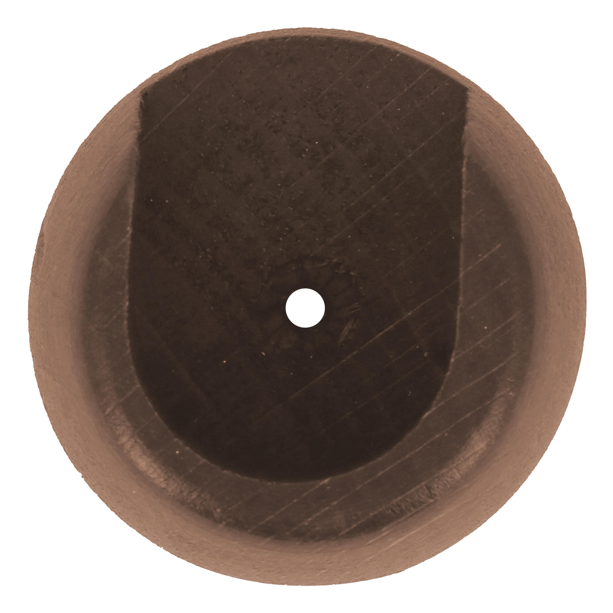 2 Soportes entre 2 paredes para barra diámetro 28 mm INSPIRE Roble oscuro barnizado fijo 8 cm - 2