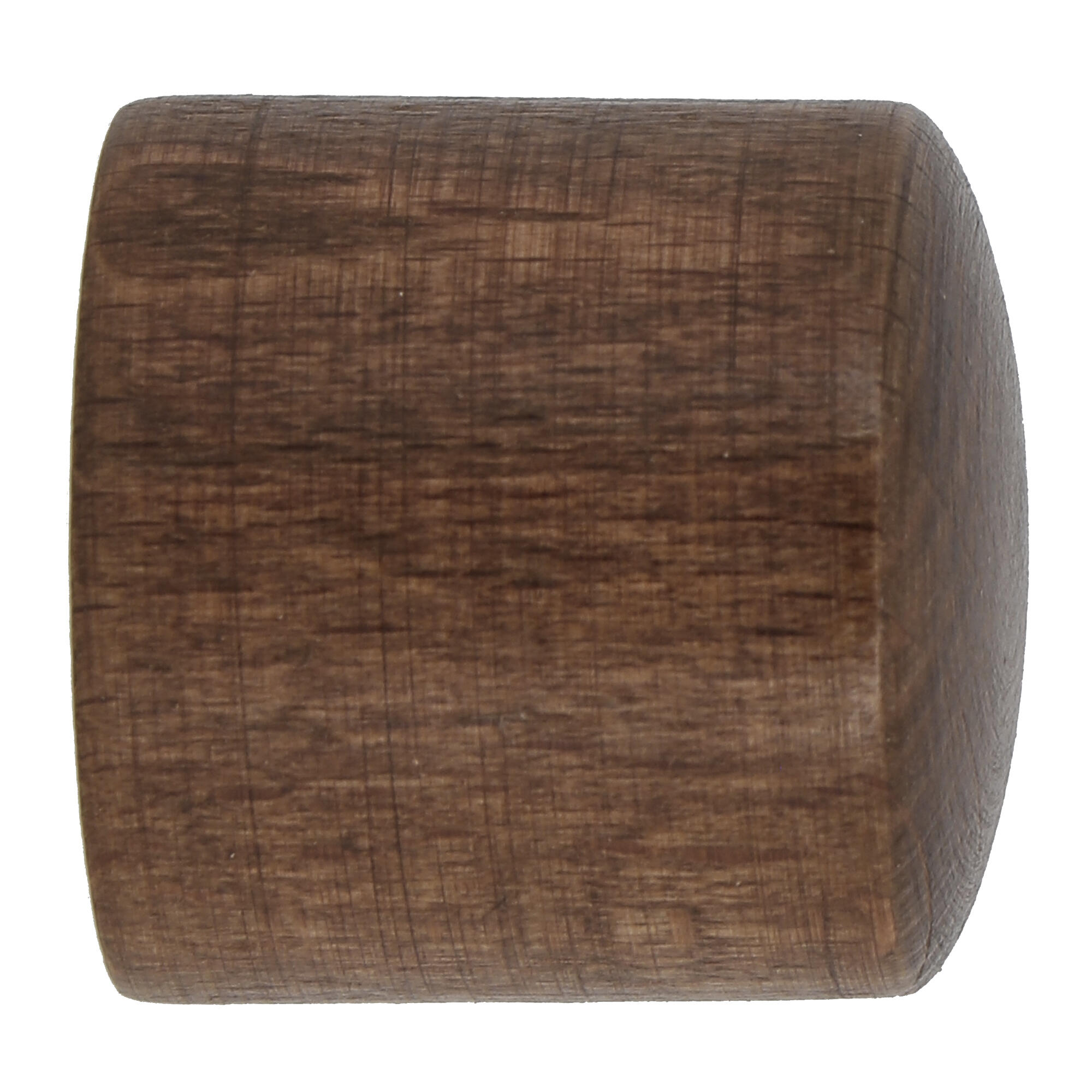 2 terminais para varão de cortina D28mm madeira Inspire castanho - 5