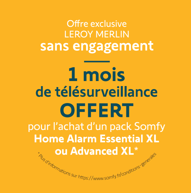 Système d'alarme sans fil connecté Home alarm starter pack, SOMFY - 9