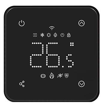 CRONOTERMOSTATO WIFI CALOR/FRIO NEGRO