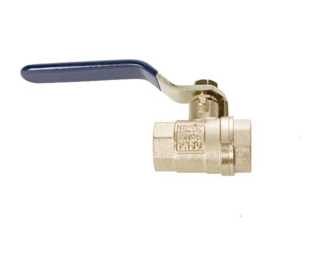 VÁLVULA ESFERA PN-25 PALANCA Ø 3/4