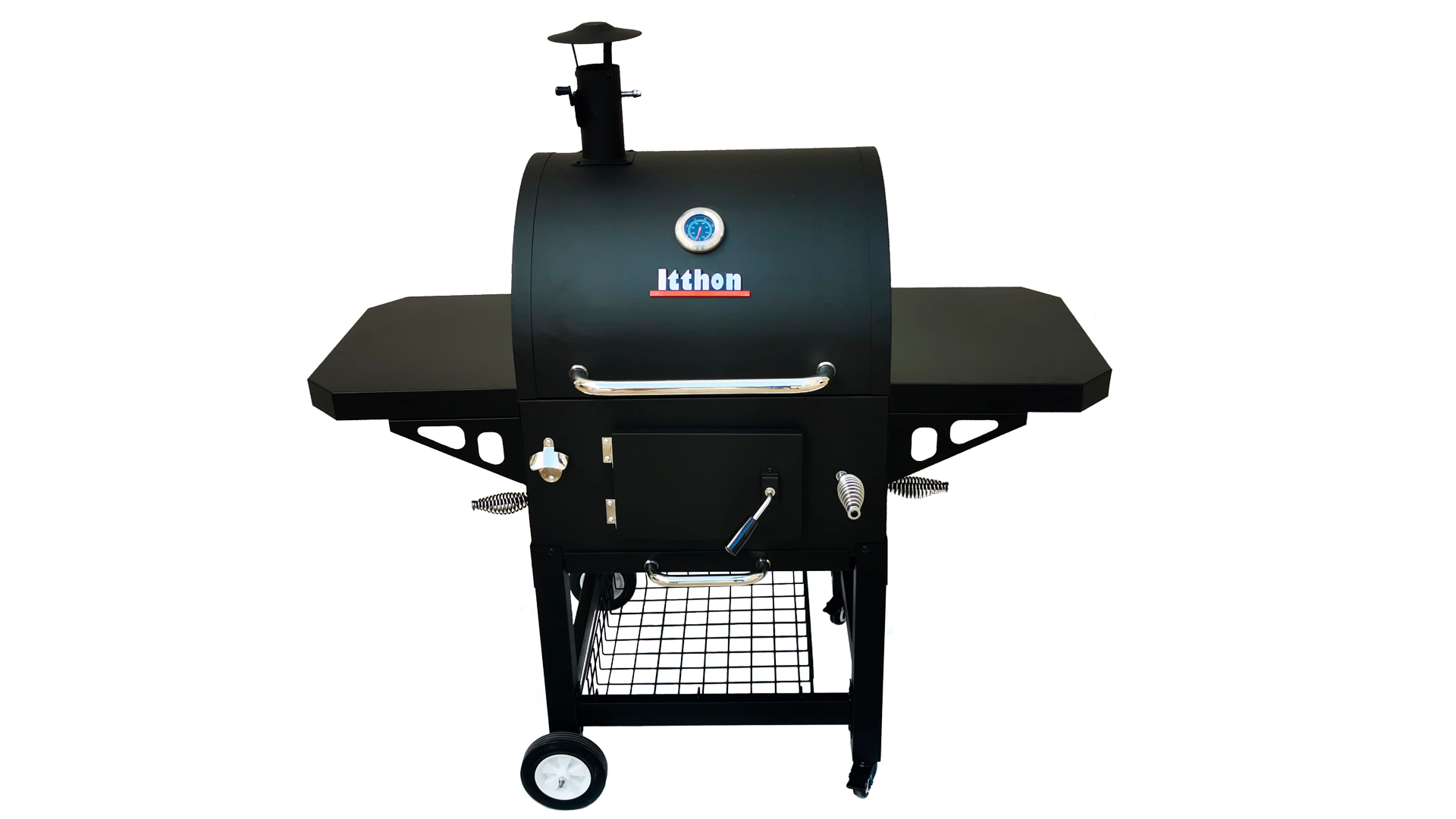 barbacoa de carbon itthon atico lux recomendada para 10 personas
