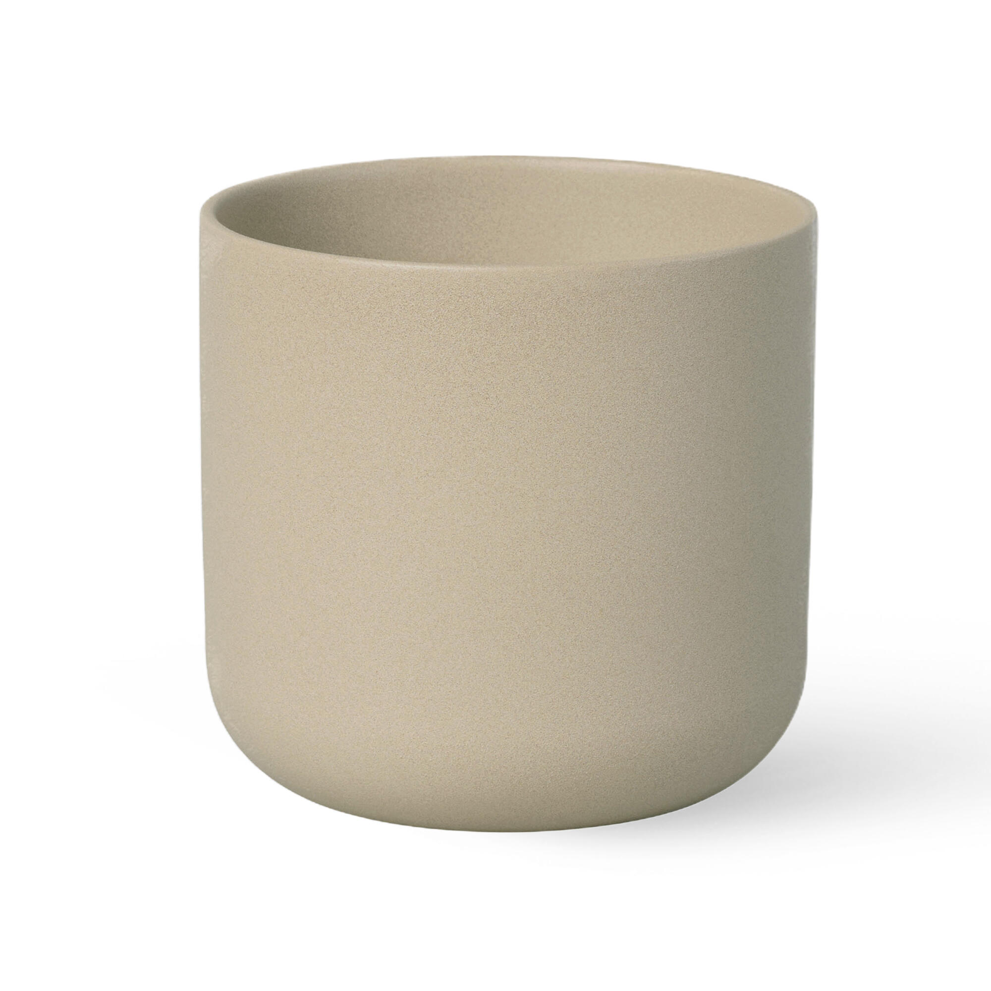 Maceta de cerámica herstera garden 14 x 14 cm beige