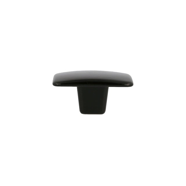 POMO MUEBLE METALICO NEGRO MATE CUADRADO MOD 782 37X37MM