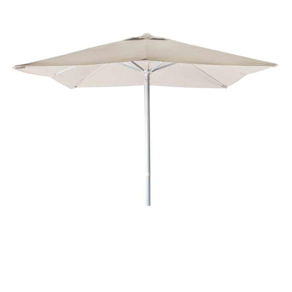 Parasol de mástil central cuadrado de aluminio RESOL A3 beige 200 cm - 8