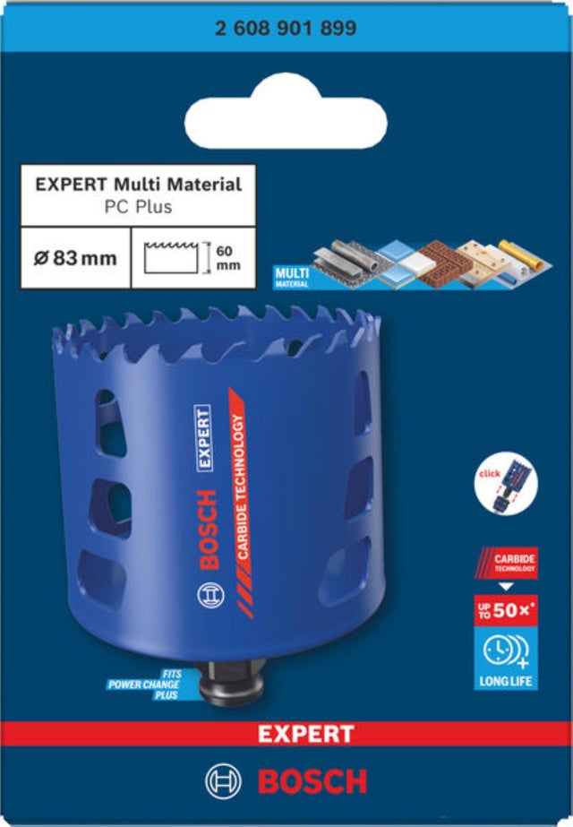 Scie cloche multi-matériaux Diam.83 mm - BOSCH