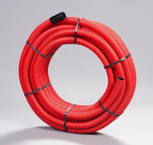 Gaine TPC ELEC Diam.40 mm 25 m rouge - ELYDAN