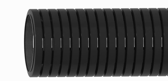BARRE DRAIN PEHD 90 NOIR 2.4M