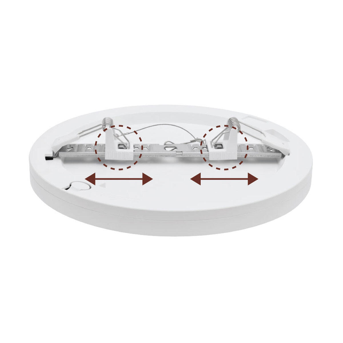 Foco de superficie LED redondo Muvit 3000 lm con wifi
 - 8