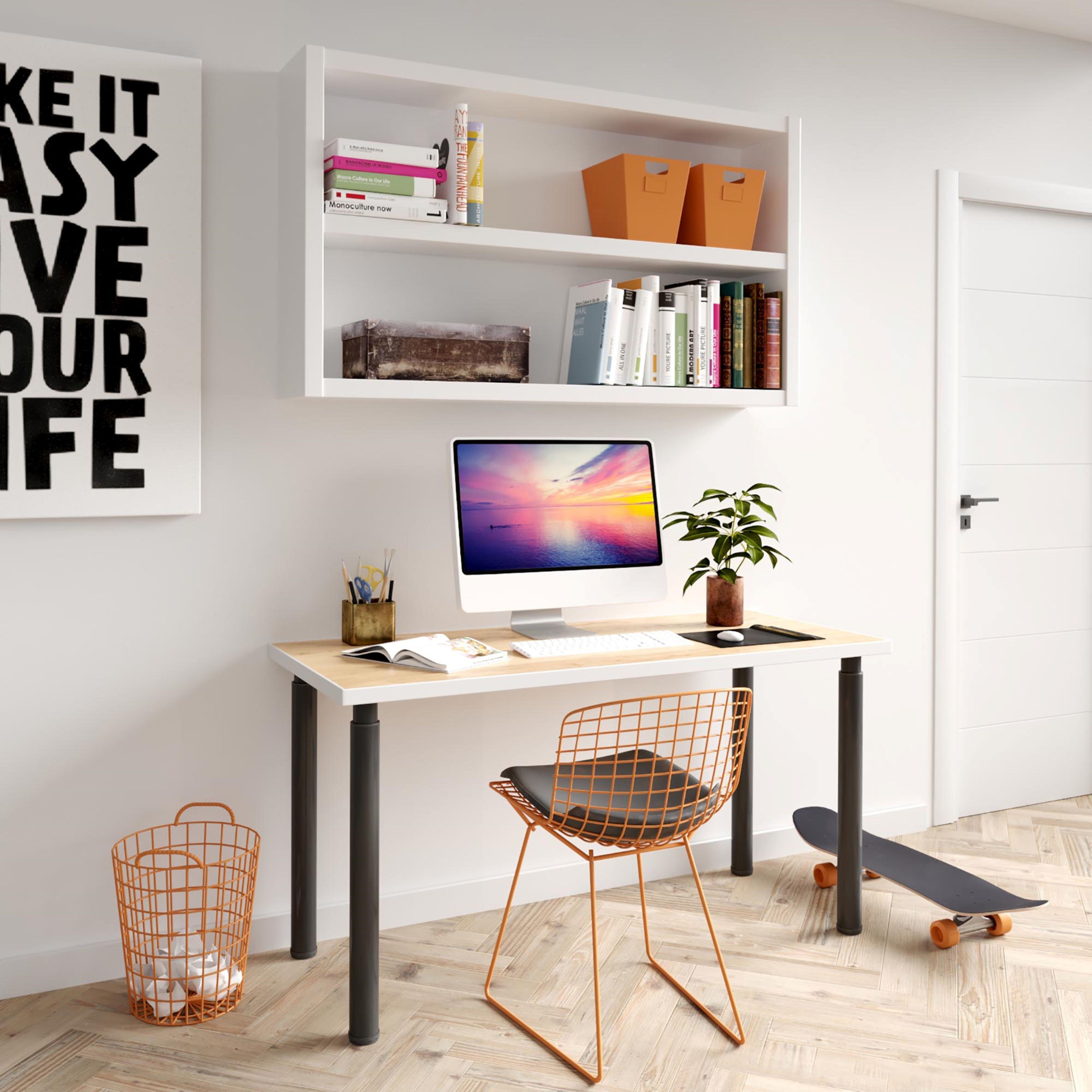 PATA MUEBLE METAL EXTENSIBLE REDONDA  710-1100MM NEGRA. 1UD - 3