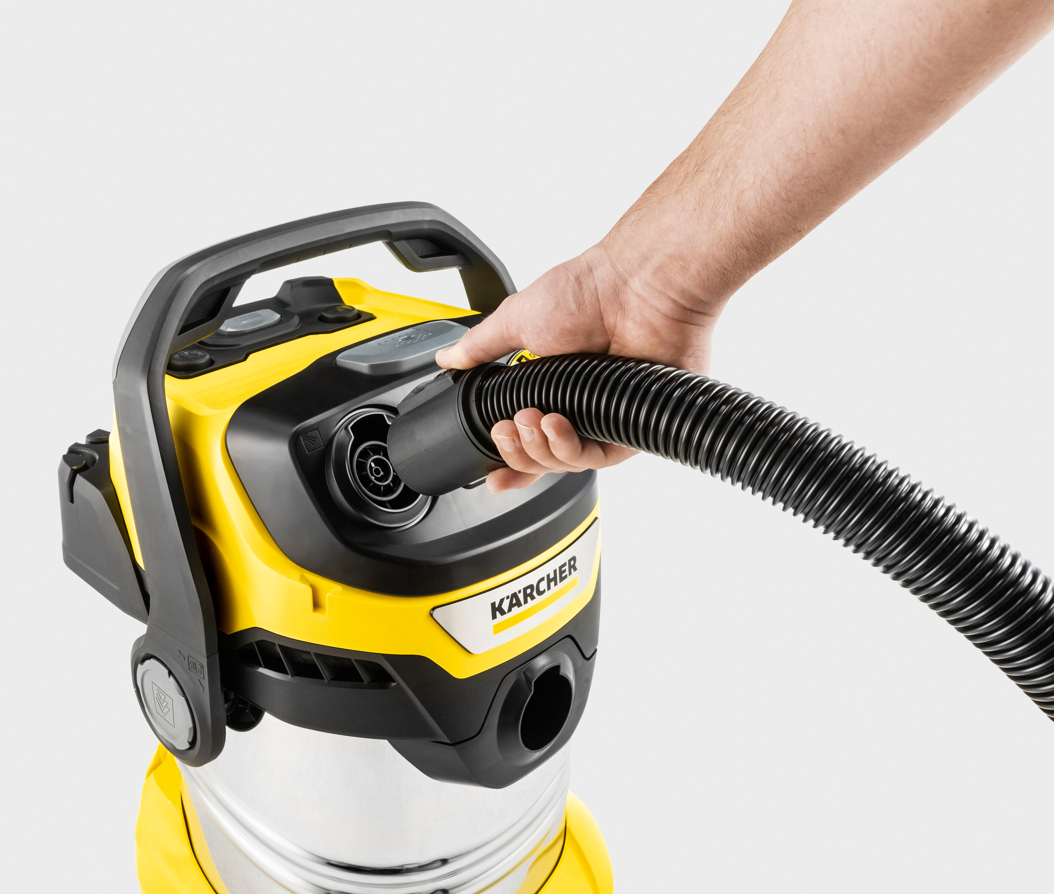 Aspirateur de chantier eau et poussières KARCHER WD6 P S, 23 kPa, 30 l - 6