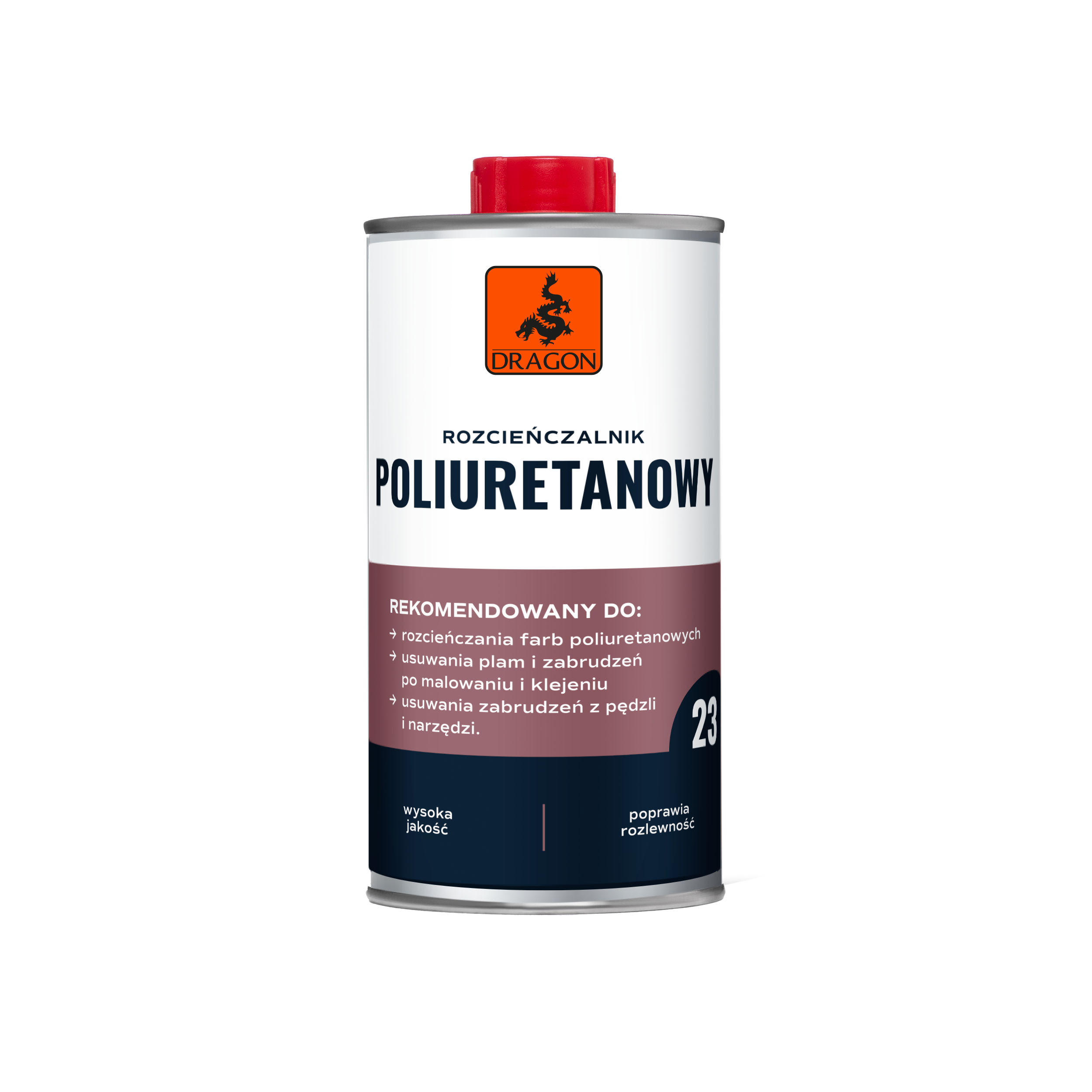 Rozpuszczalnik POLIURETANOWY 0.5 l DRAGON
