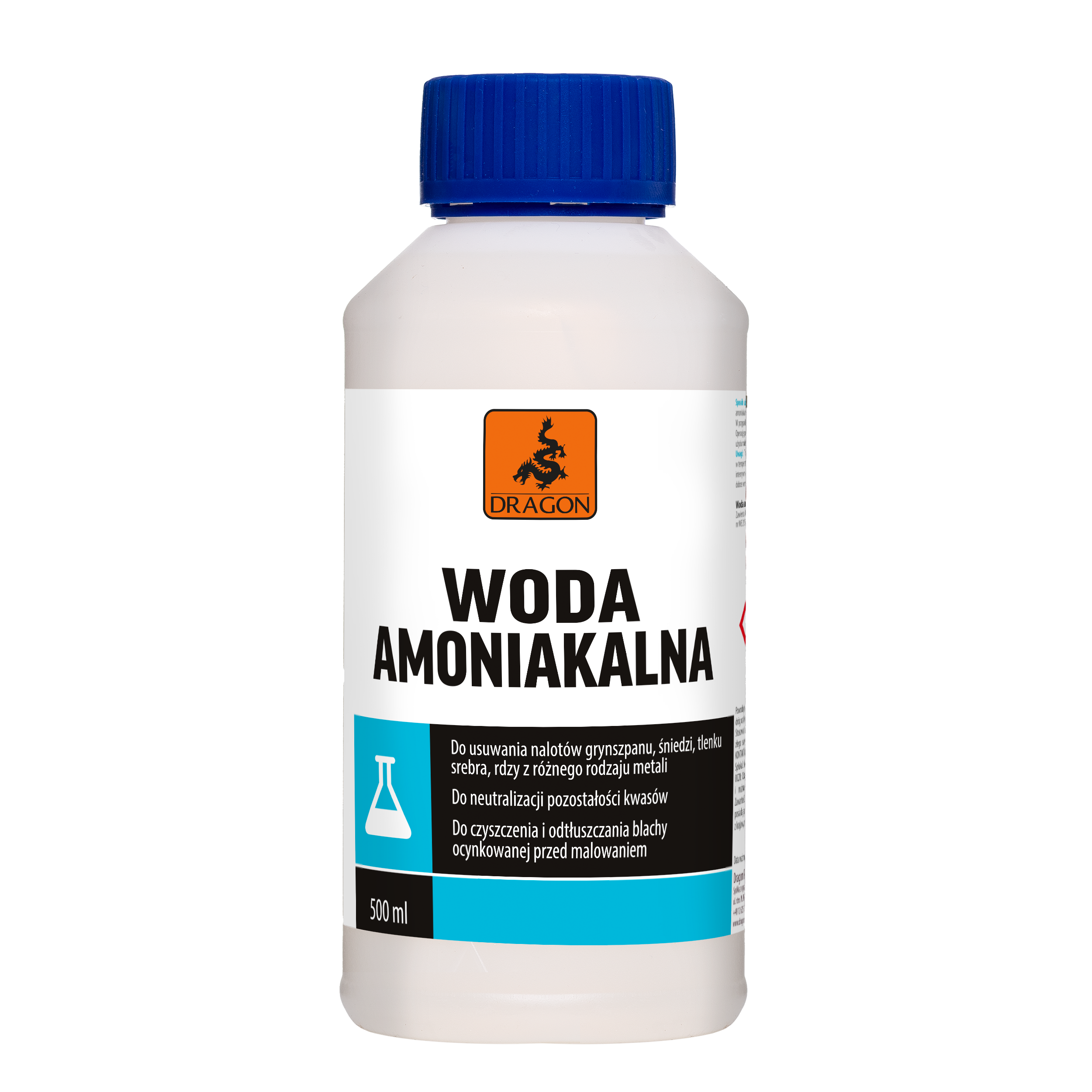 Woda amoniakalna 25% 0.5 l DRAGON