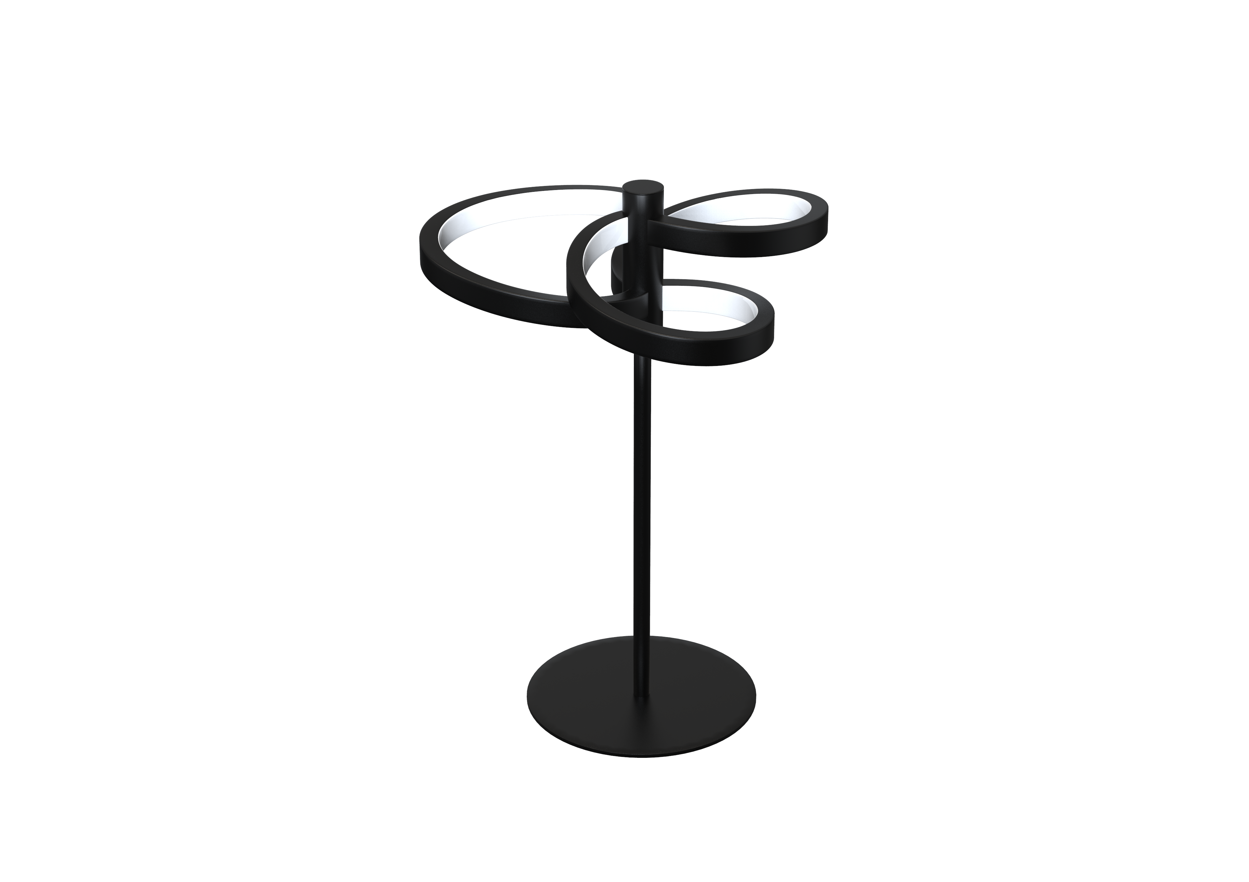 Lampa stołowa Ribbon LED 1700 lm 15W czarna Goldlux