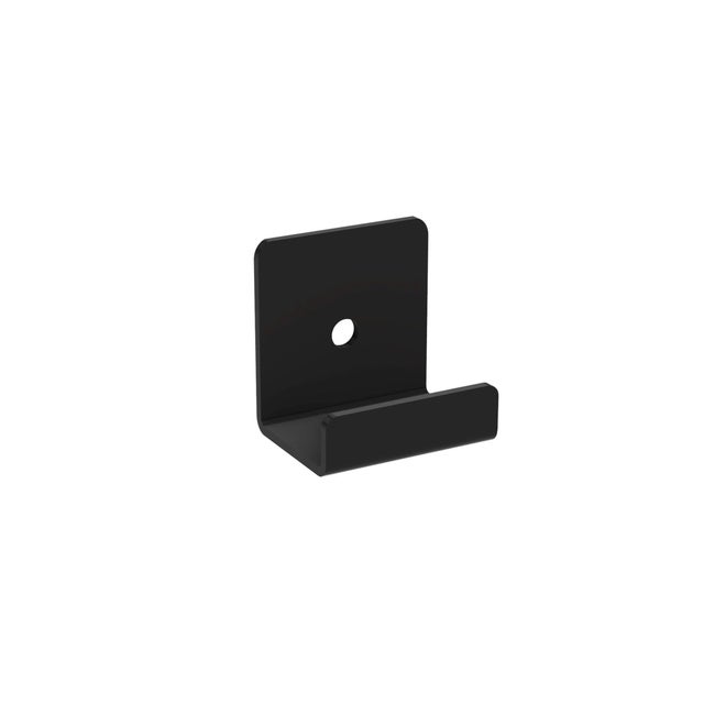 COLGADOR 23X31X30MM NEGRO 2UDS 