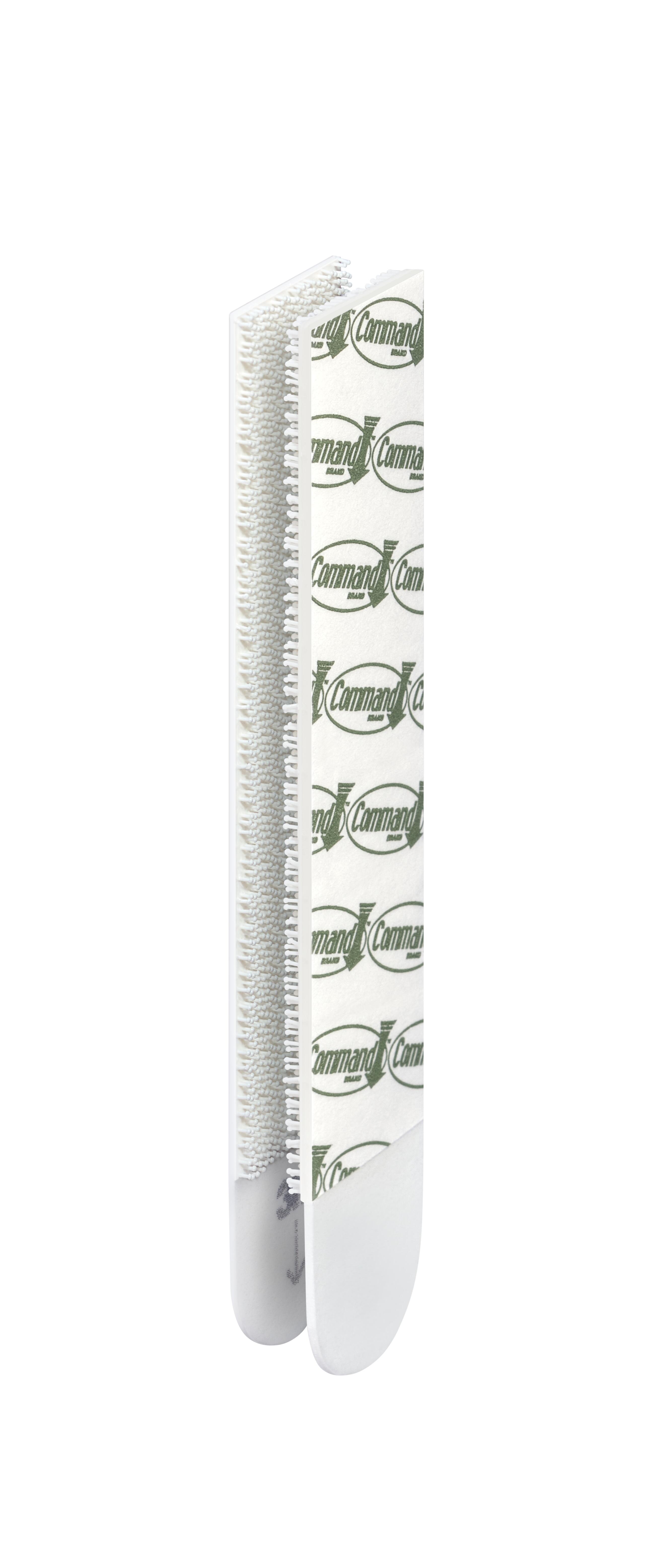 4 tiras adhesivas blancas para poster tamaño grande 111x22mm hasta 9 kg - 5