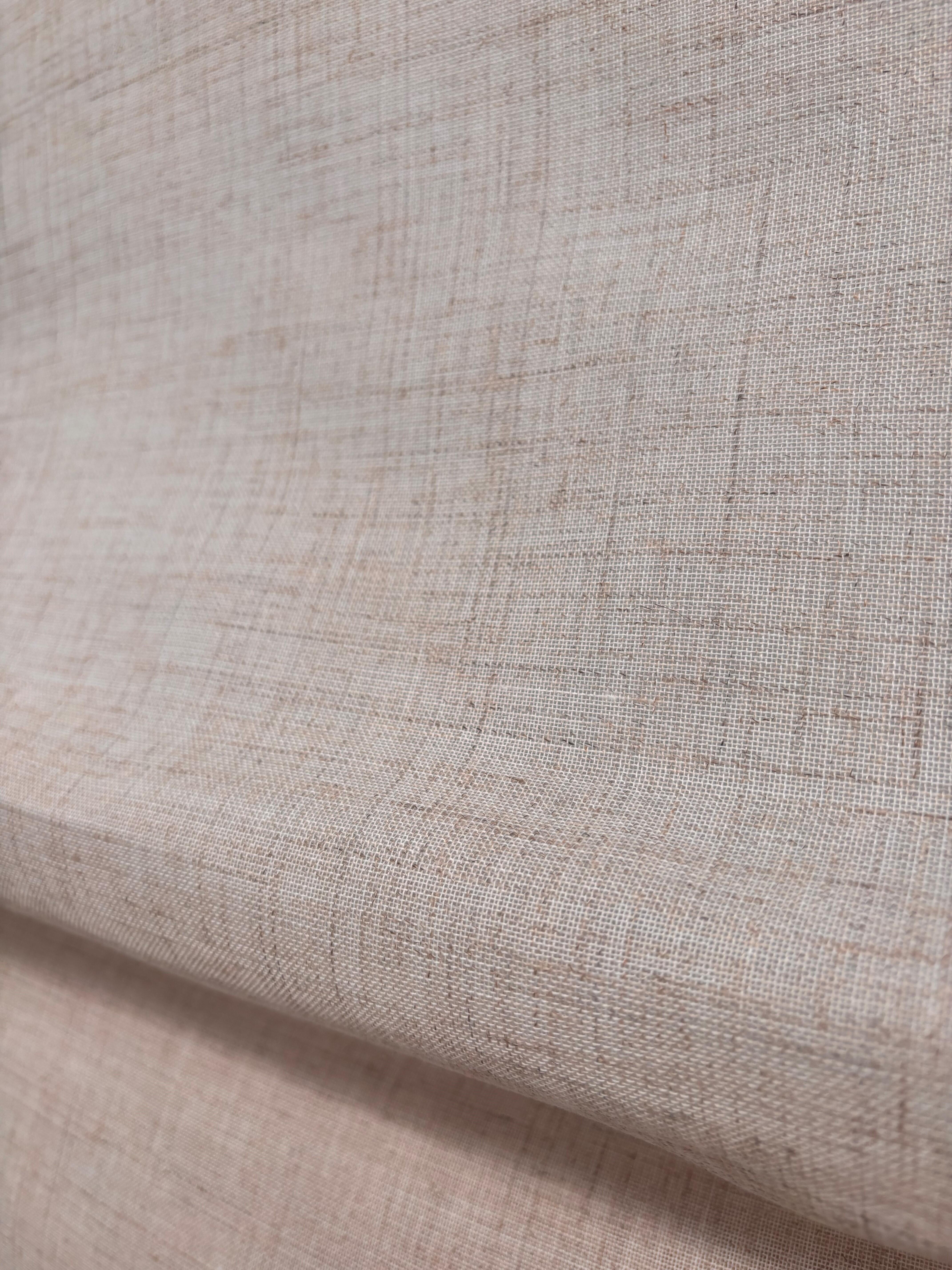 Estor plegable paquetto semi-opaco Forum Lino 165x175 cm poliéster liso marrón con cadena - 7