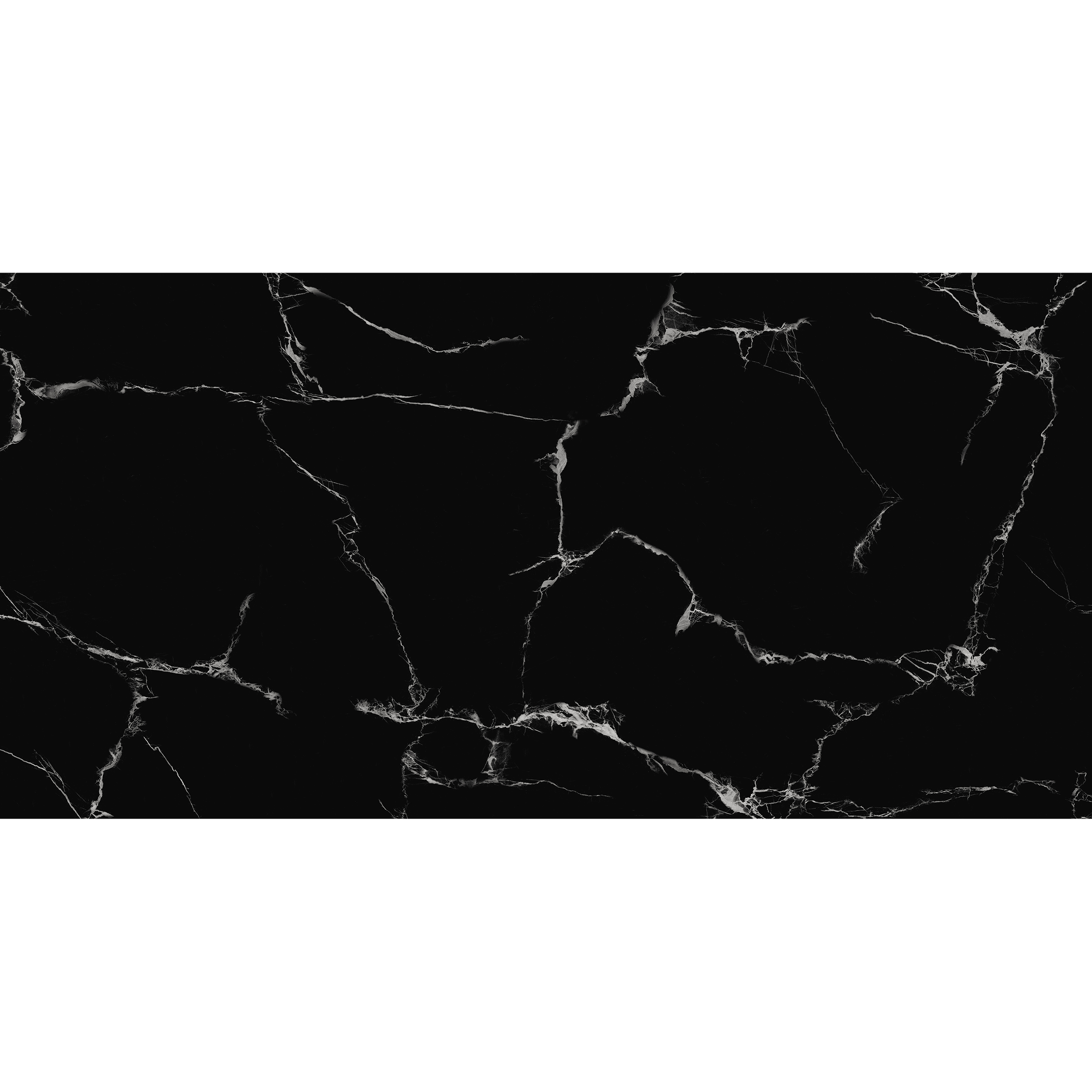 Panele ścienne winylowe 120x60 cm Nero Gloss błyszczący czarny marmur - 3