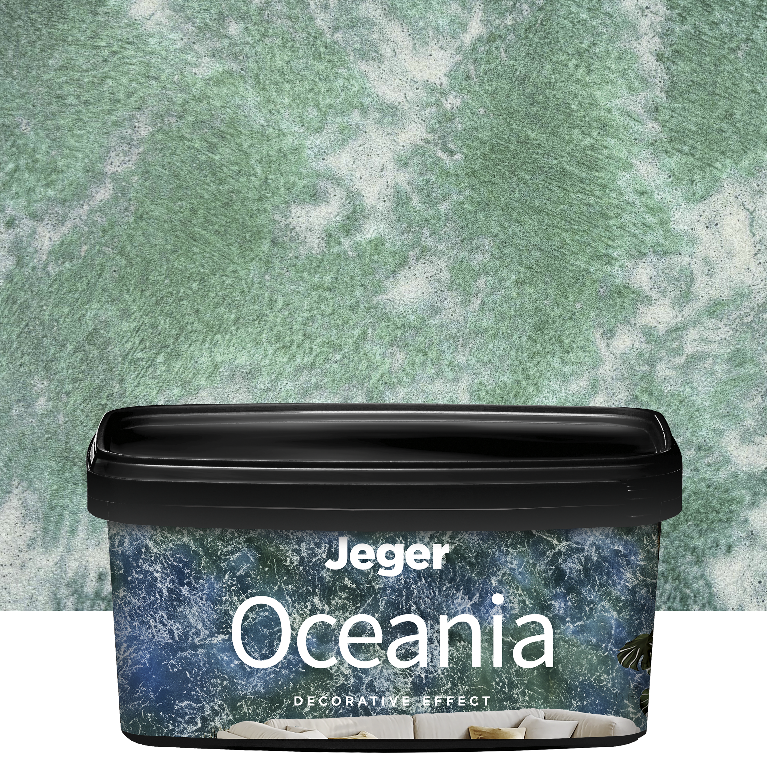 Farba dekoracyjna Oceania Green 1 l Jeger