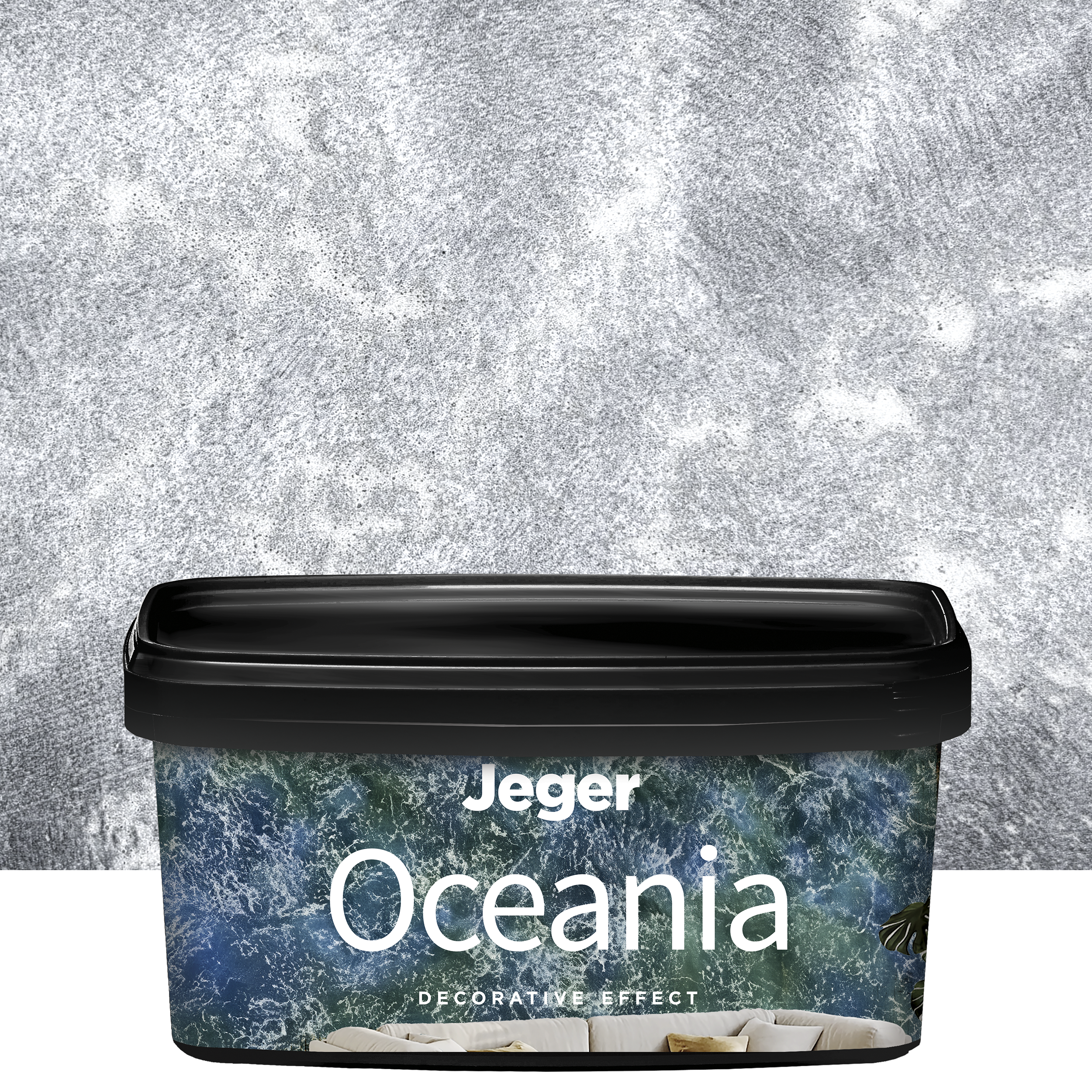 Farba dekoracyjna Oceania Silver 1 l Jeger