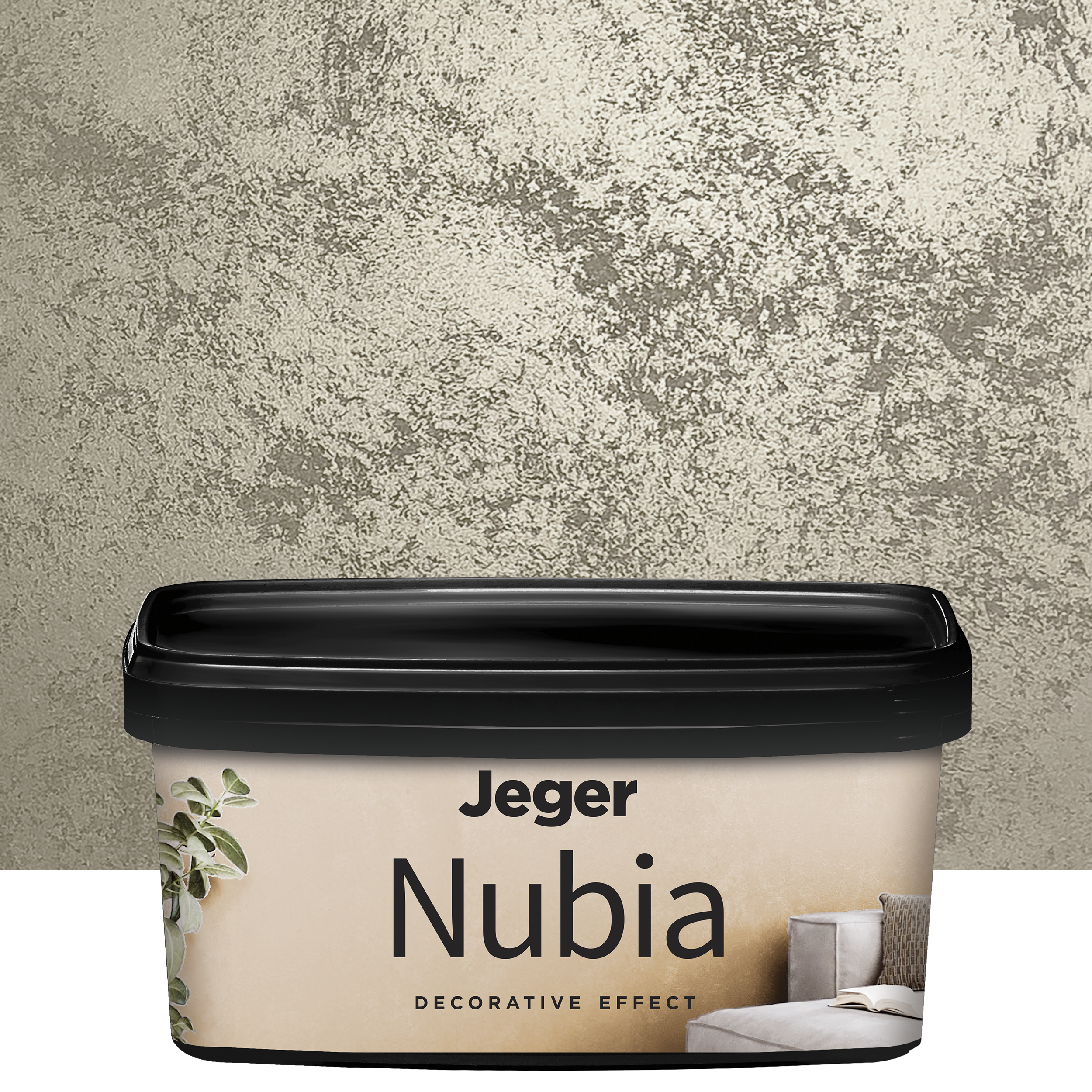 Farba dekoracyjna Nubia Titanium 1 l Jeger