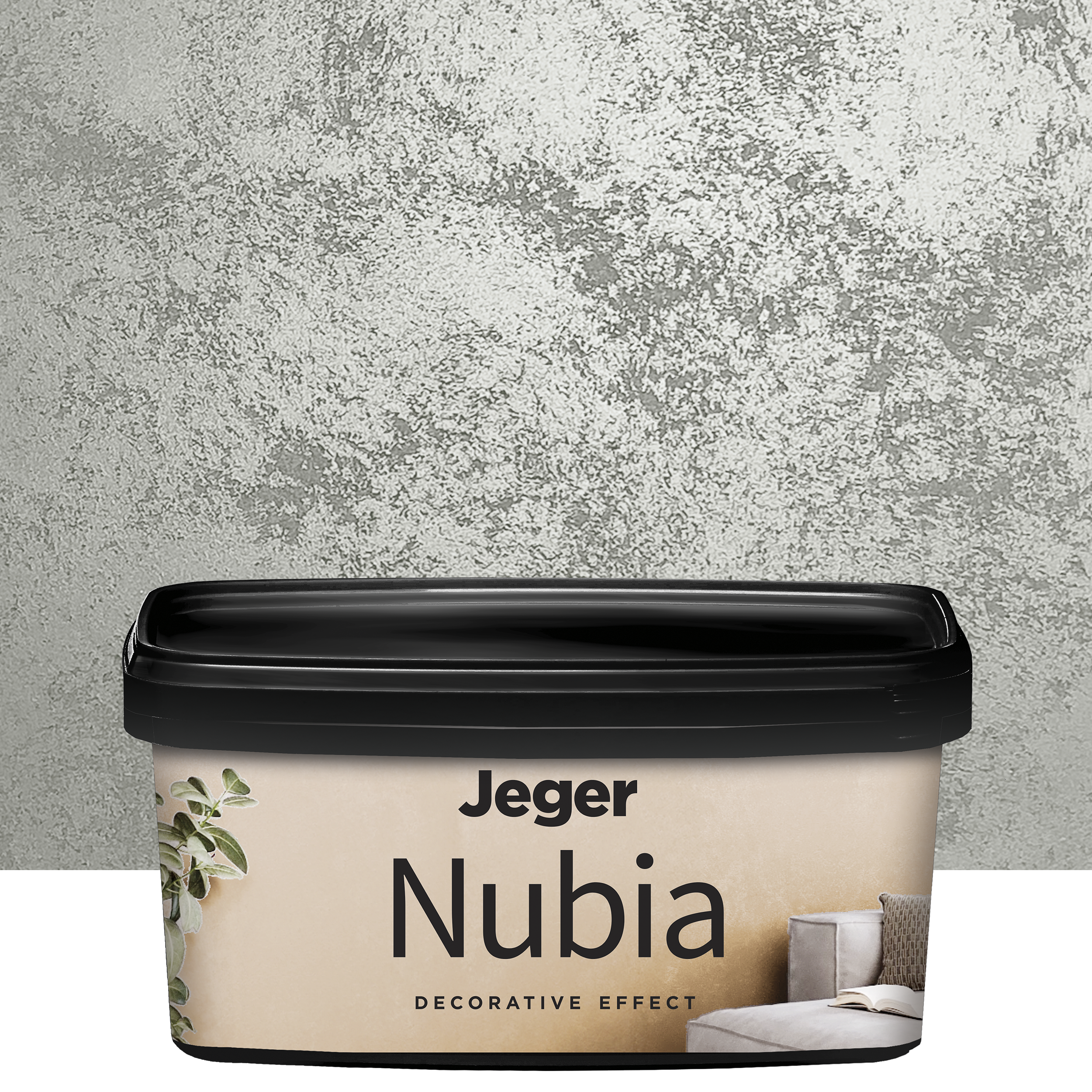 Farba dekoracyjna Nubia Silver 1 l Jeger