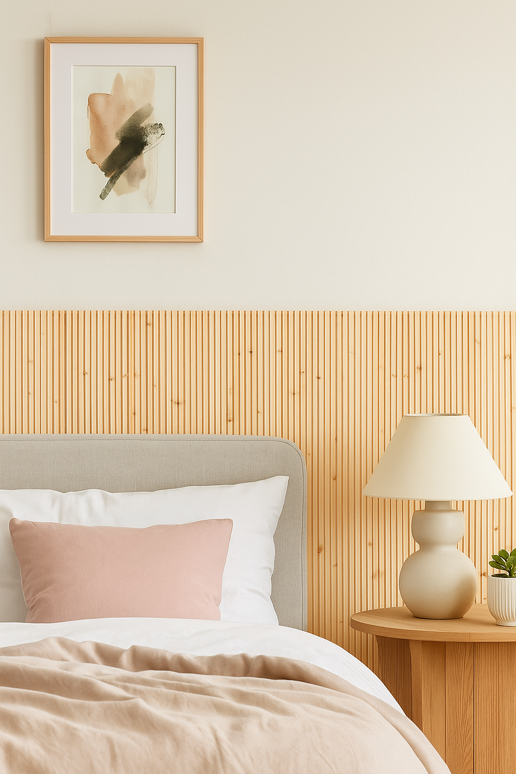 Revestimiento de pared de madera maciza abeto natural barnizado mate 13mm de espesor 1,15 m2/caja