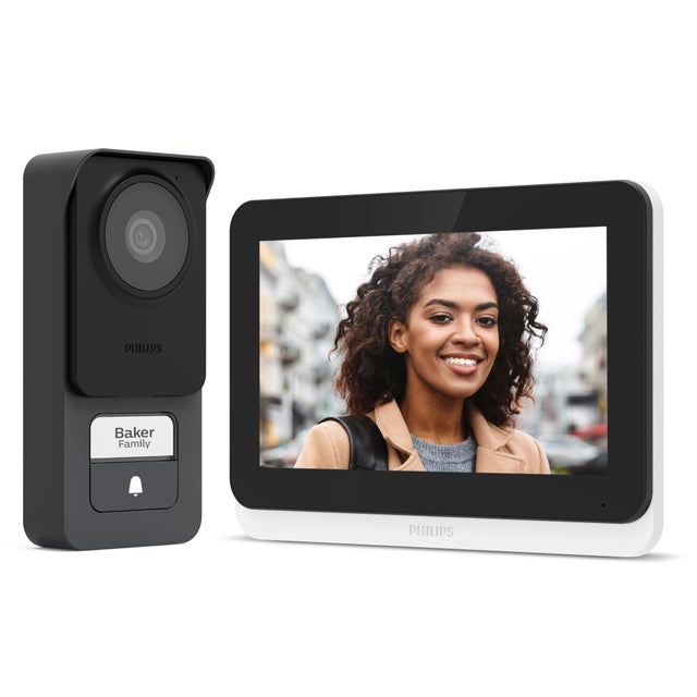 KIT DE VÍDEO PORTEIRO DE 2 FIOS COM ECRÃ TÁTIL DE 7