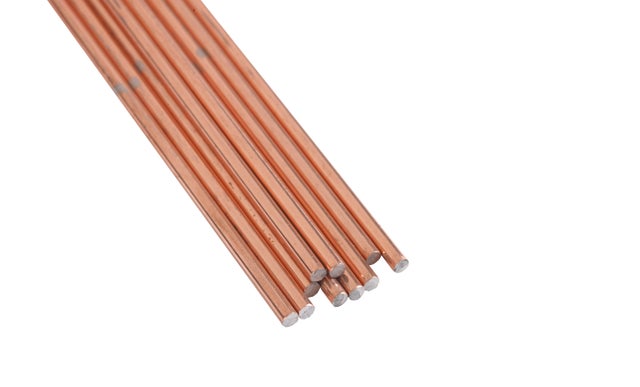 Métal d'apport acier cuivré Diam.1,5 mm Long.500 mm - Rolot 605 Lot de 20 - ROTHENBERGER INDUSTRIAL