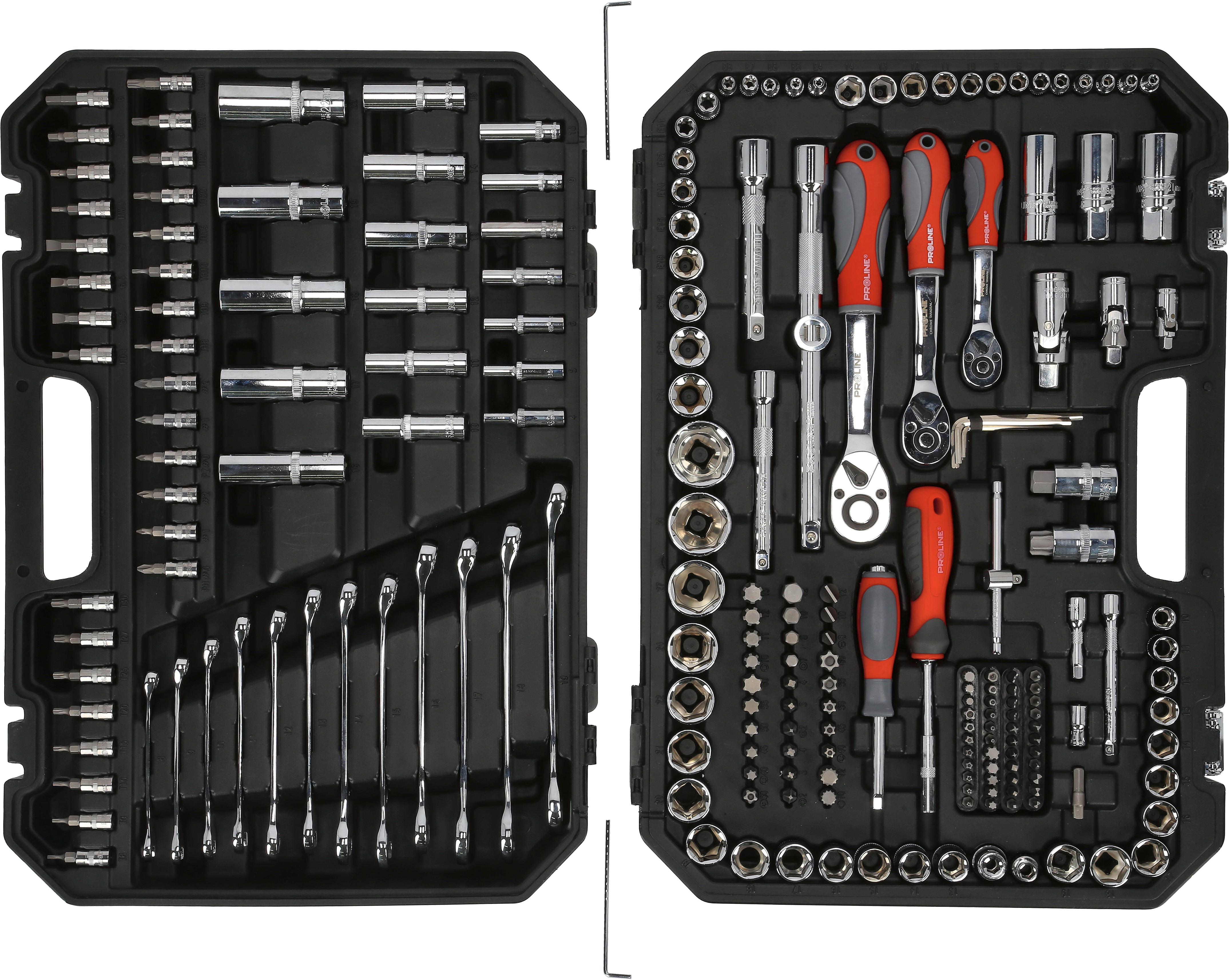 Zestaw kluczy nasadowych 1/2