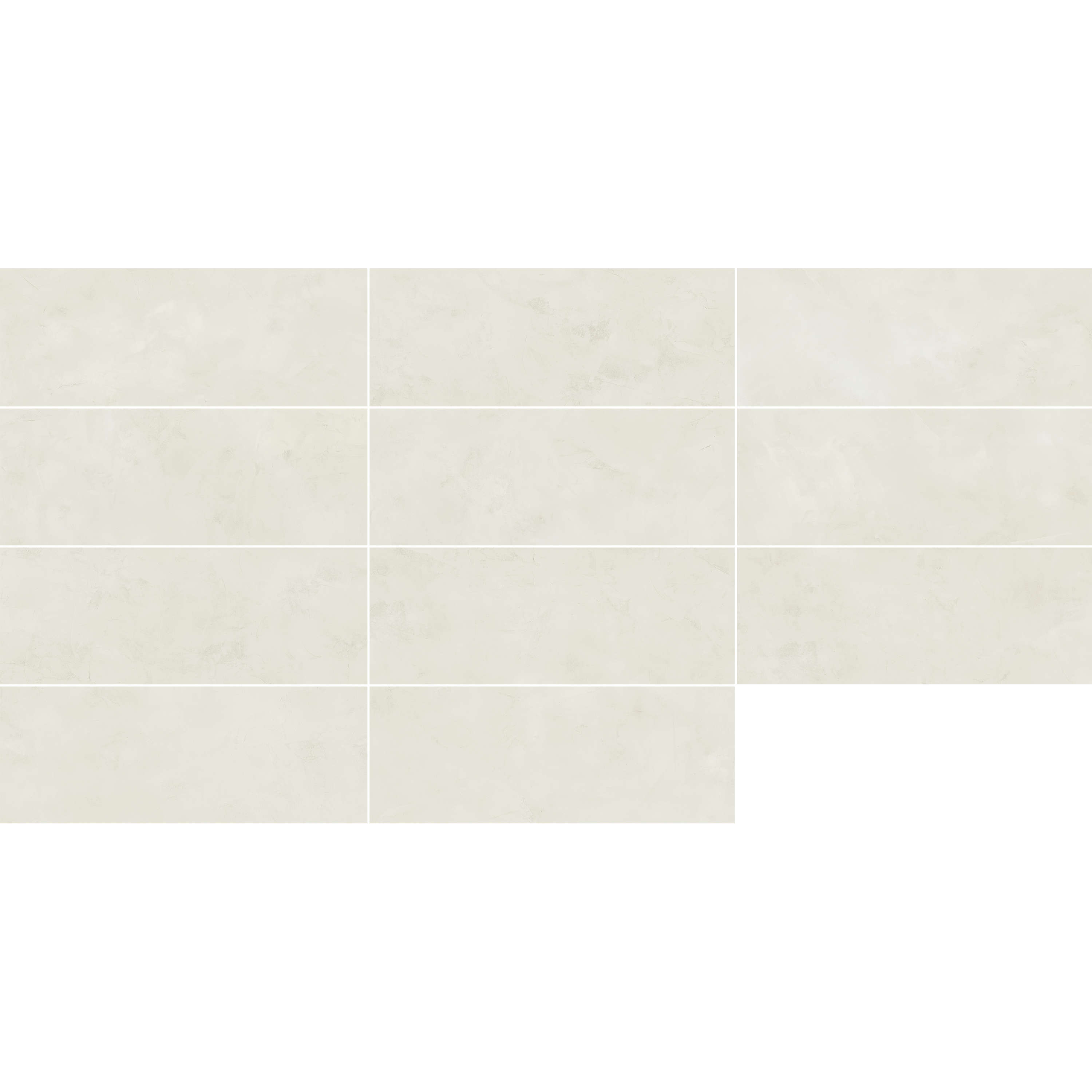 Carrelage mur intérieur effet béton blanc Olympia l.33.3 x L.90 cm ARTENS - 7