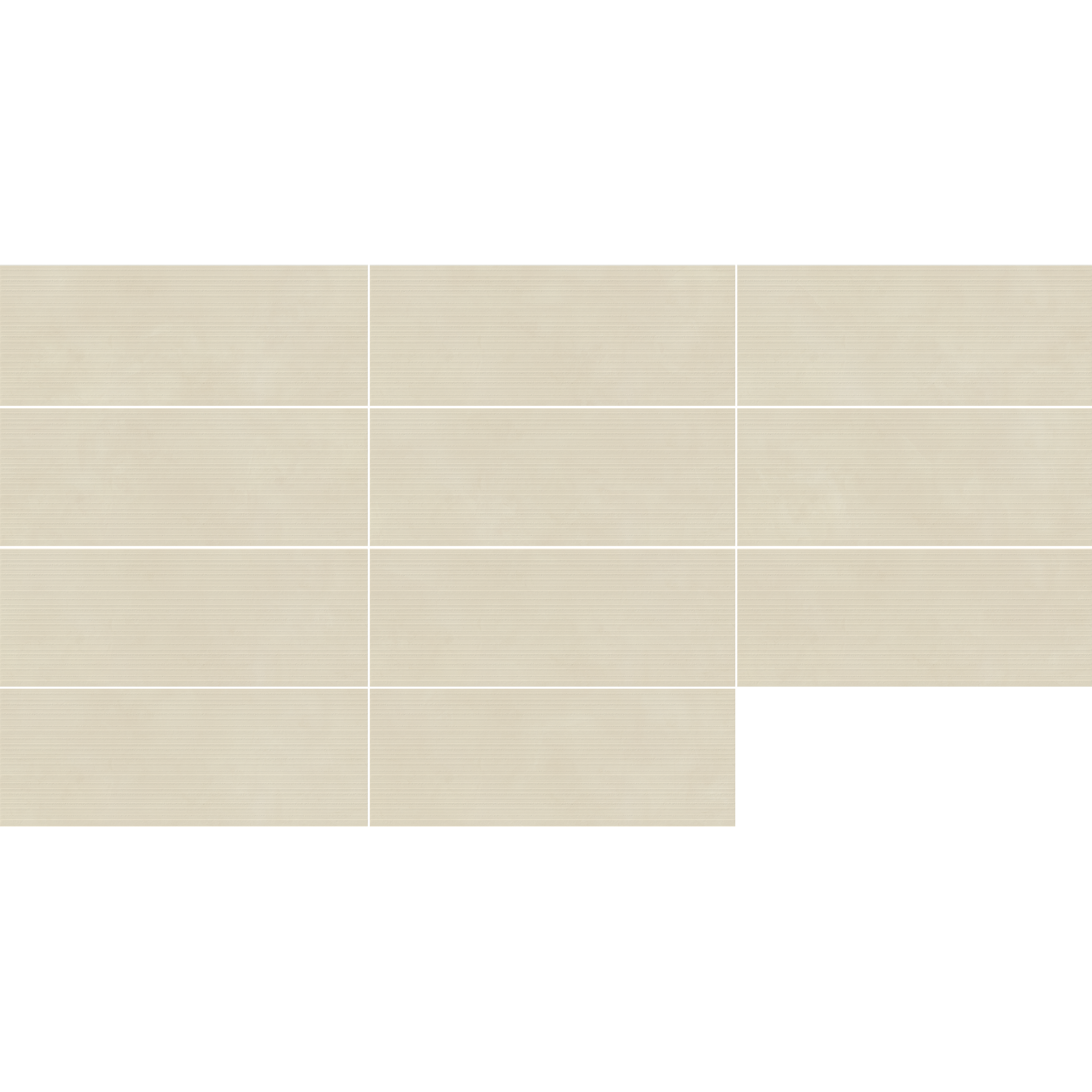 Carrelage mur intérieur effet béton beige Olympia l.33.3 x L.90 cm ARTENS - 7