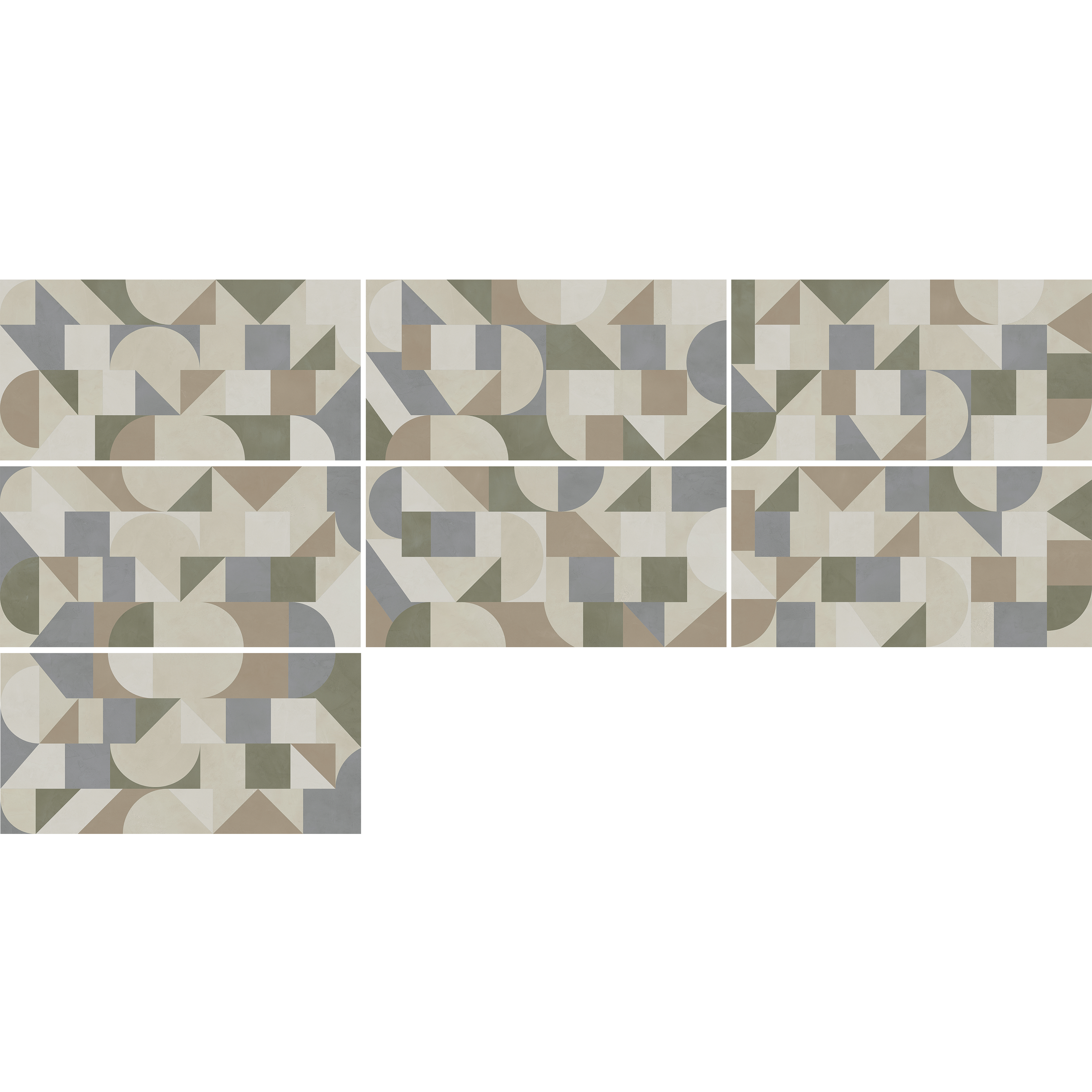 Carrelage sol/mur intérieur effet béton patte Olympia l.59.5 x L.120.0 cm ARTENS - 7
