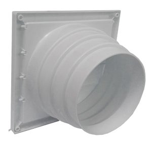 Rejilla De Pared Para Aire Acondicionado – Impulsión 400x150mm – Lamas Horizontales Y Verticales Móviles – Blanca