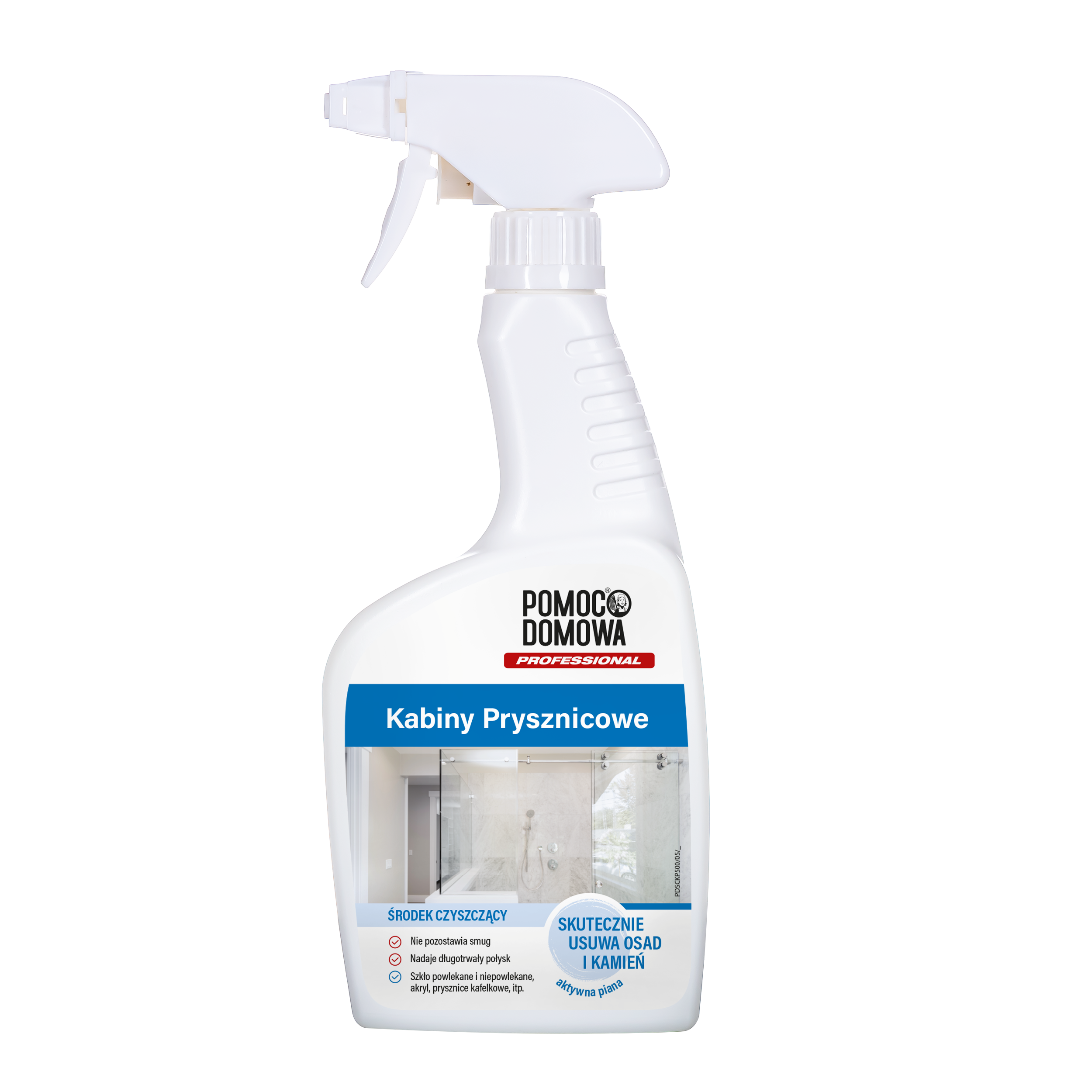 Środek czyszczący KABINY PRYSZNICOWE 0.5 l POMOC DOMOWA